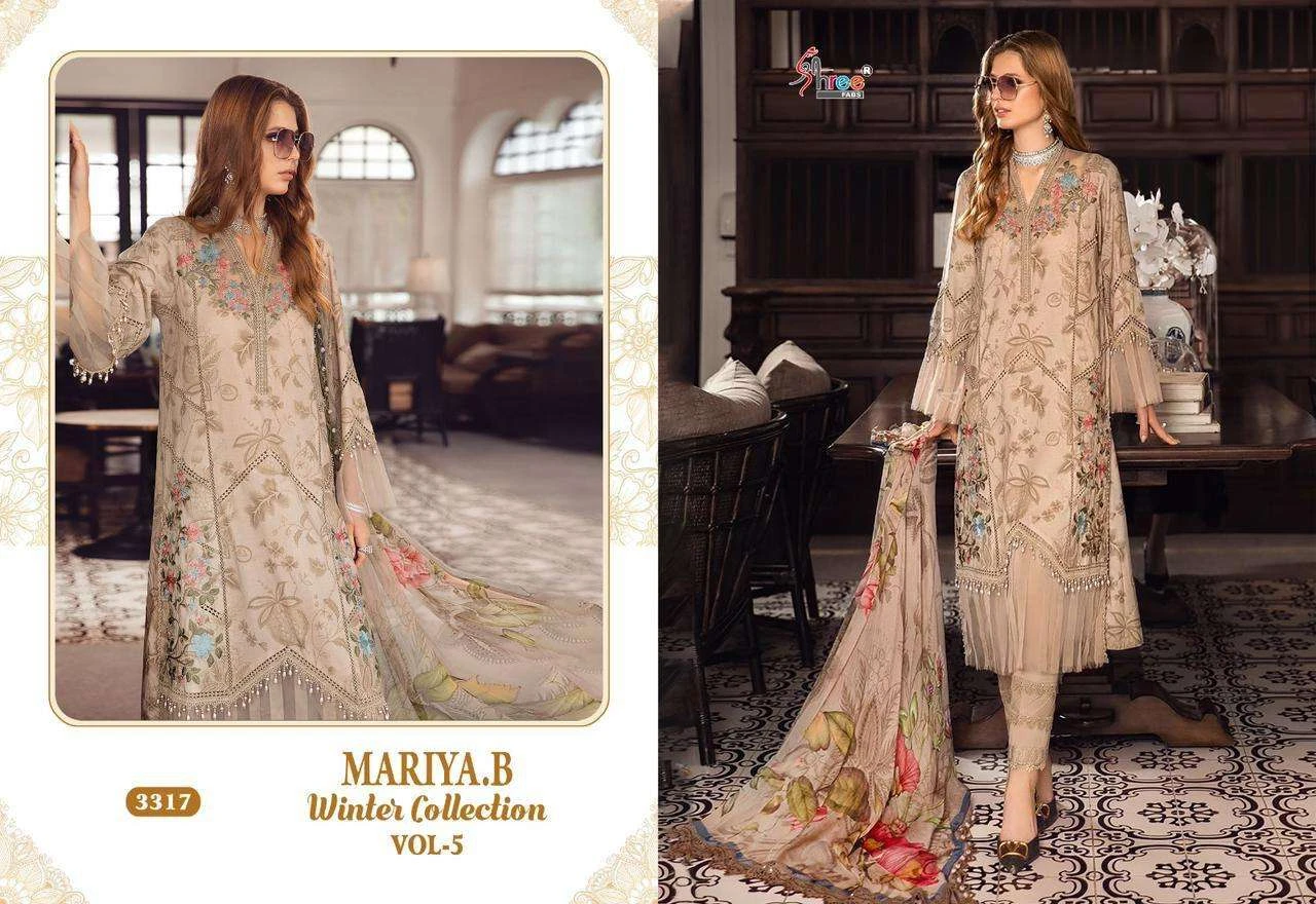 Shree Fab Maria B Winter Collection Vol 5 - Image 7