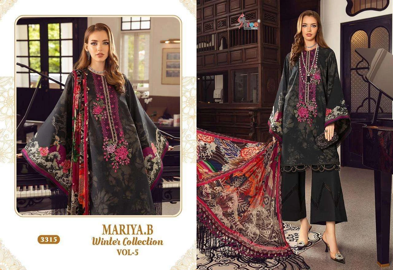 Shree Fab Maria B Winter Collection Vol 5 - Image 9