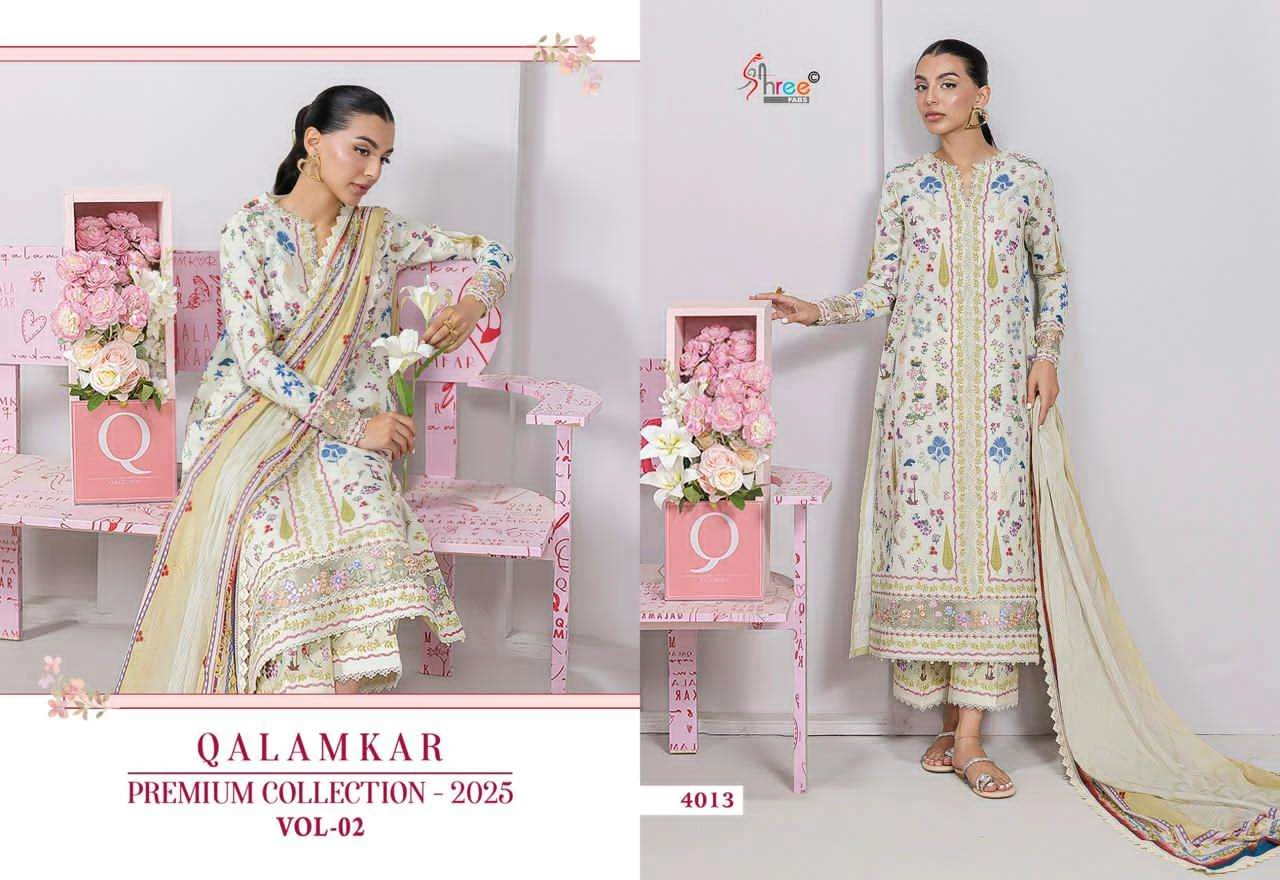 Shree Fabs Qalamkar Premium Collection 2025 Vol 2 - Image 6