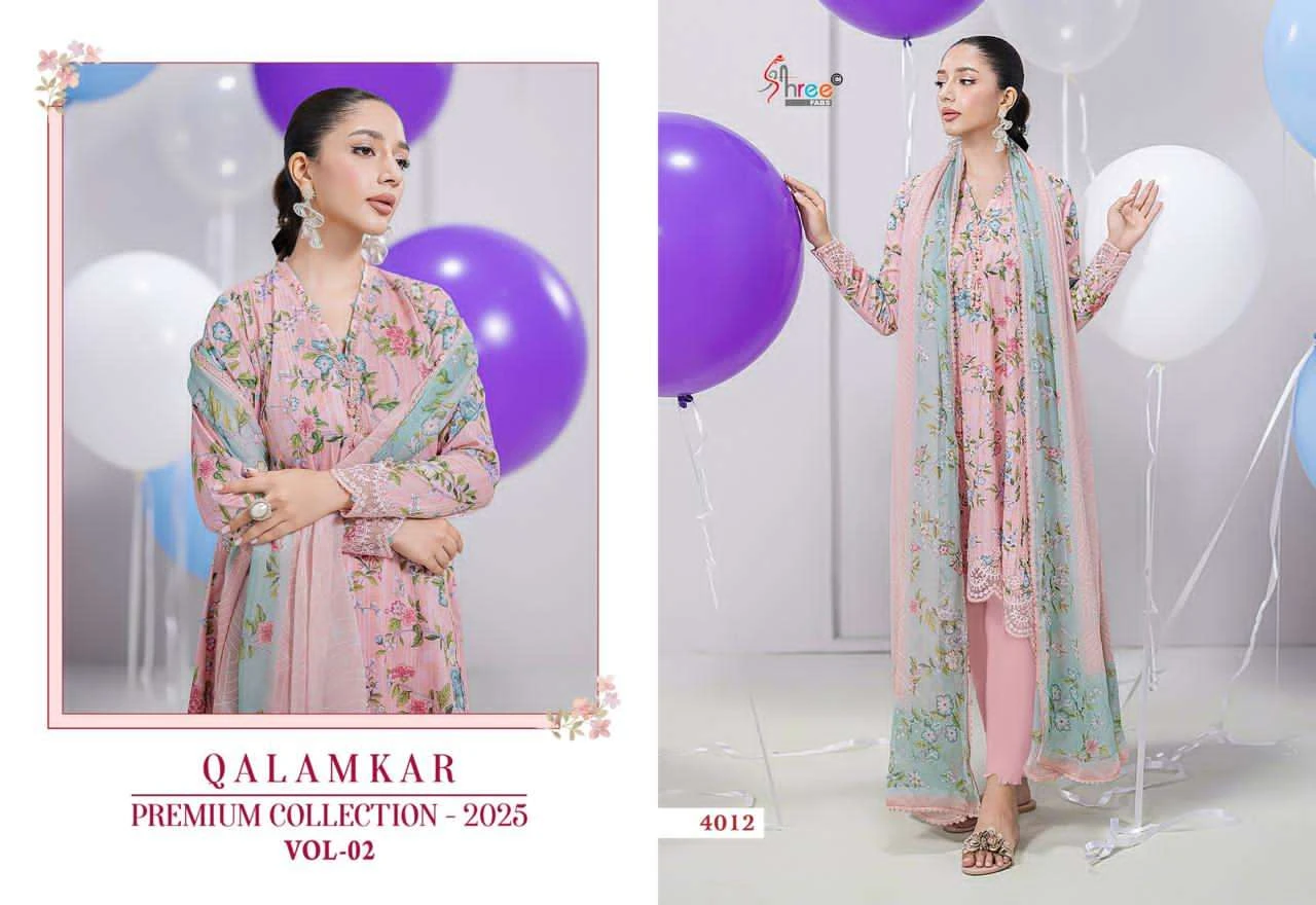 Shree Fabs Qalamkar Premium Collection 2025 Vol 2 - Image 7