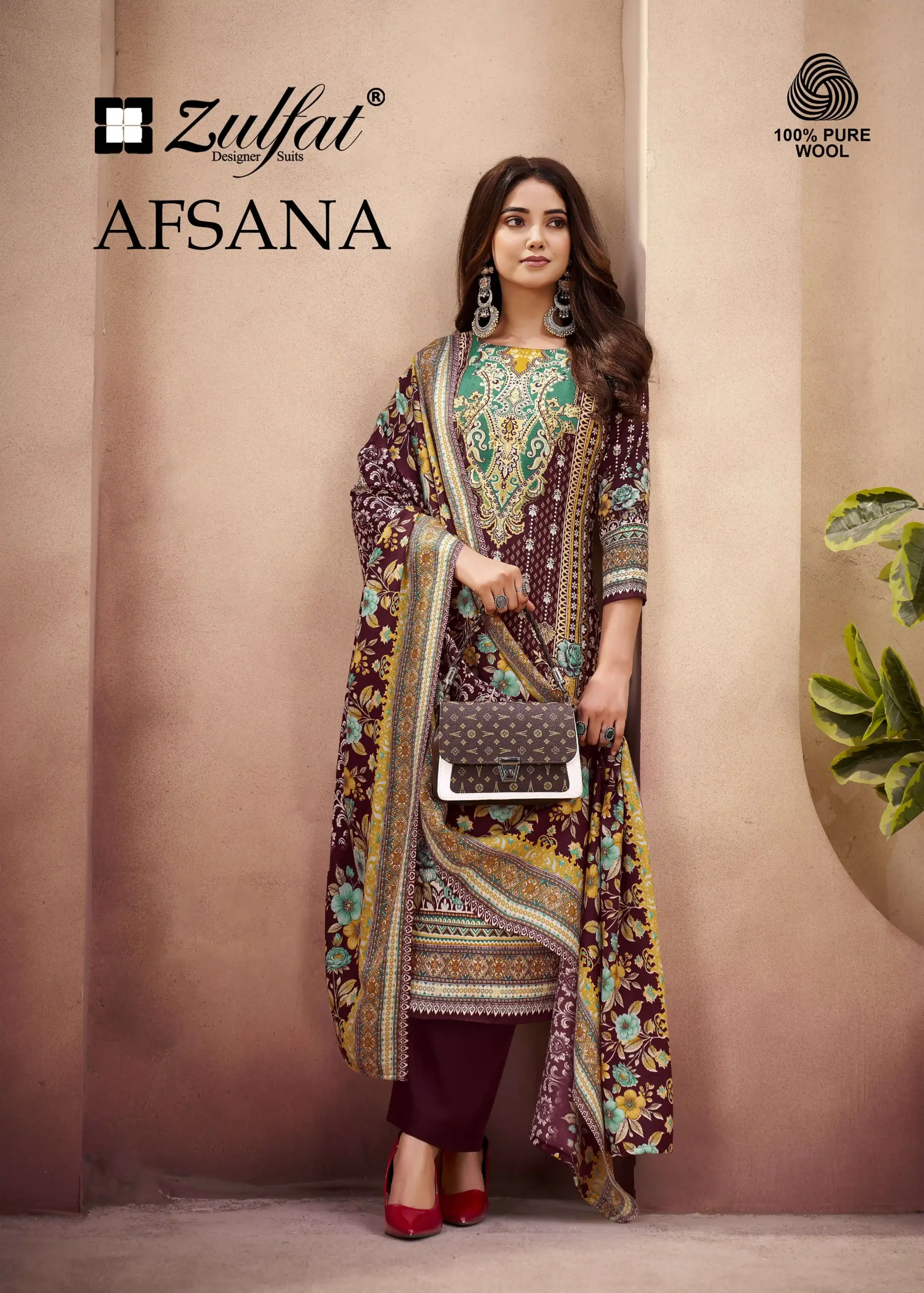 Zulfat Designer Suits Afsana