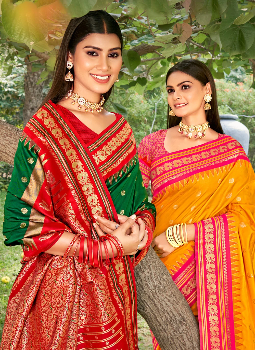 Ast Diva Silk Vol 1 Soft Silk Festival Saree Collection