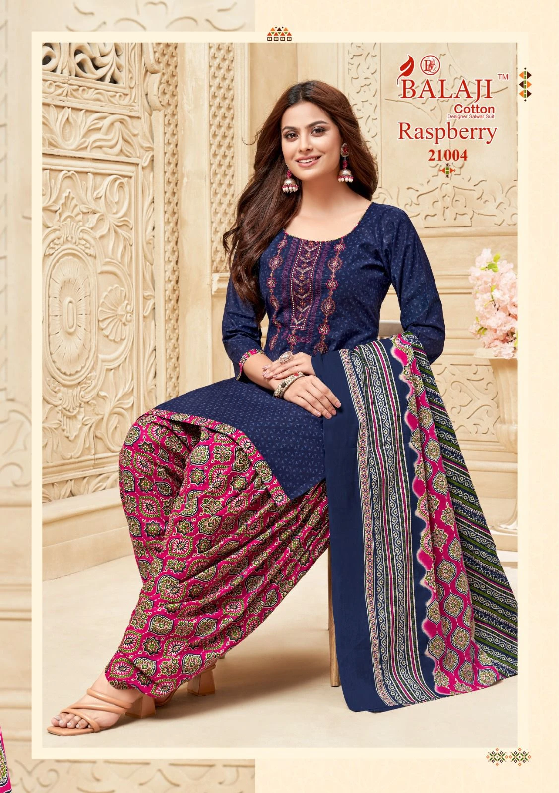 Balaji Cotton Raspberry Vol 21 - Image 25
