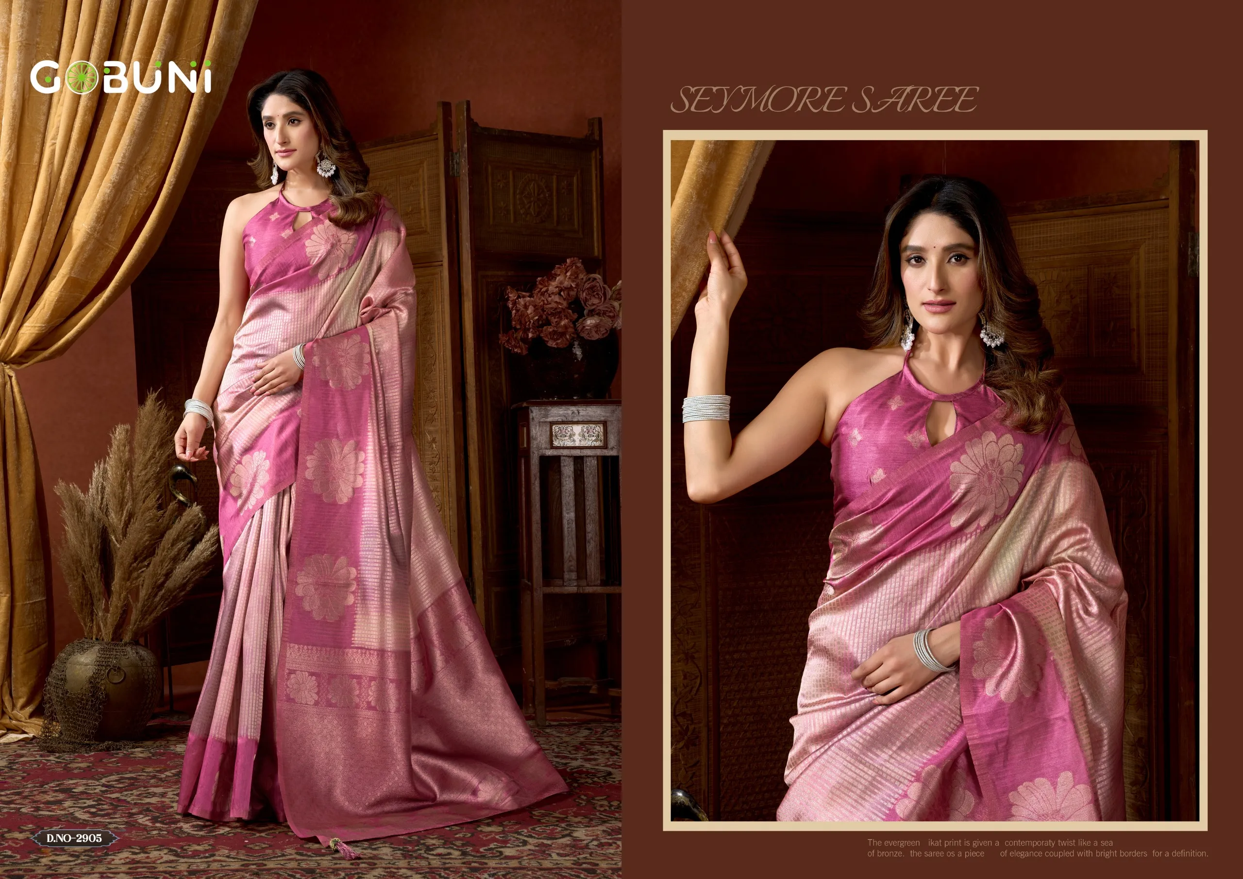 Gobuni Stella Soft Kota Silk Traditional Wear Saree Collection - Image 5