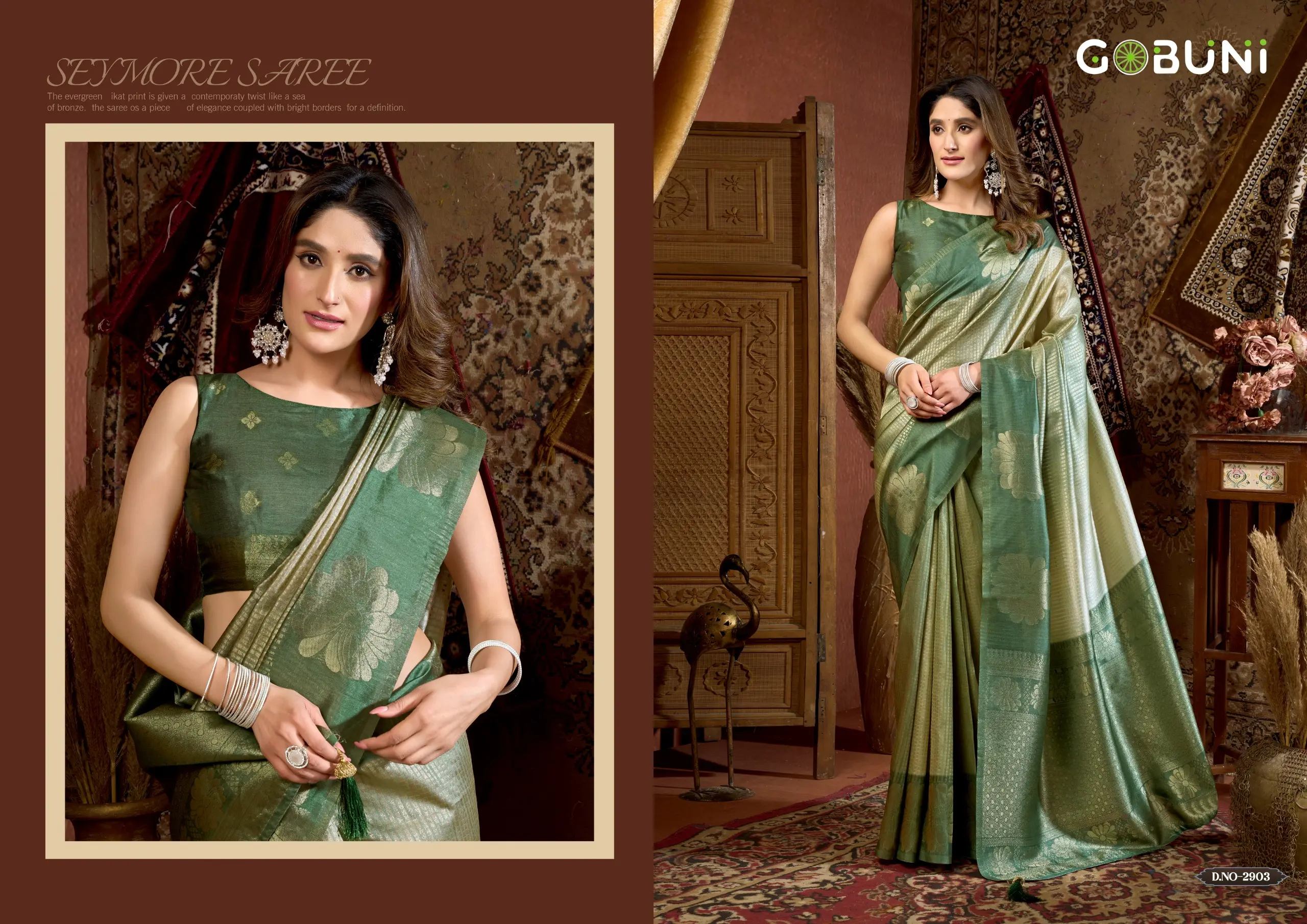 Gobuni Stella Soft Kota Silk Traditional Wear Saree Collection - Image 7