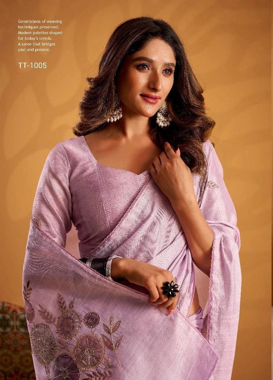 Kira Kasheeda Tussar Silk Fancy Designer Saree Collection - Image 10