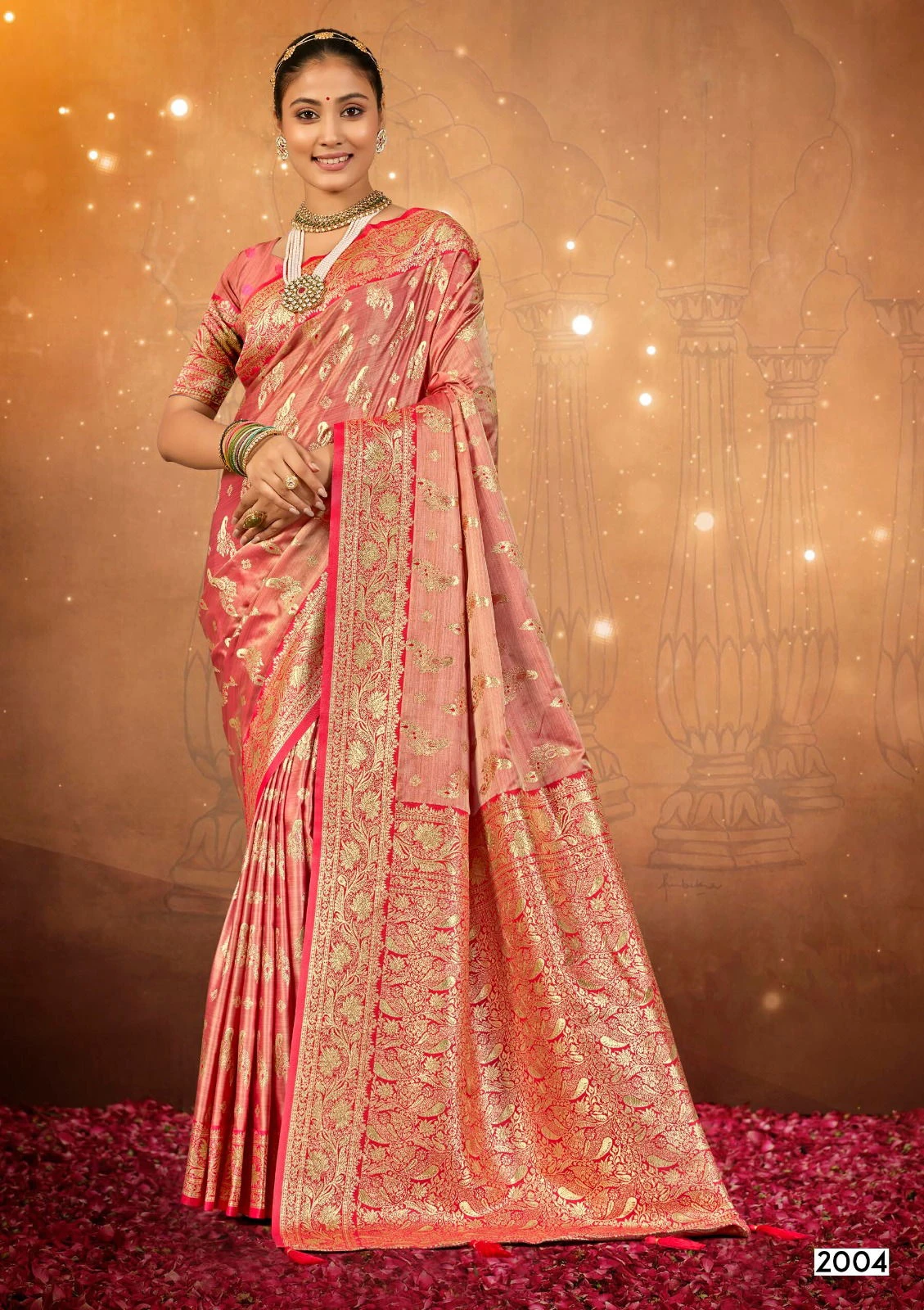 Saroj Navya Satin Saroski Vol 2 Festival Wear Silk Saree Collection - Image 5