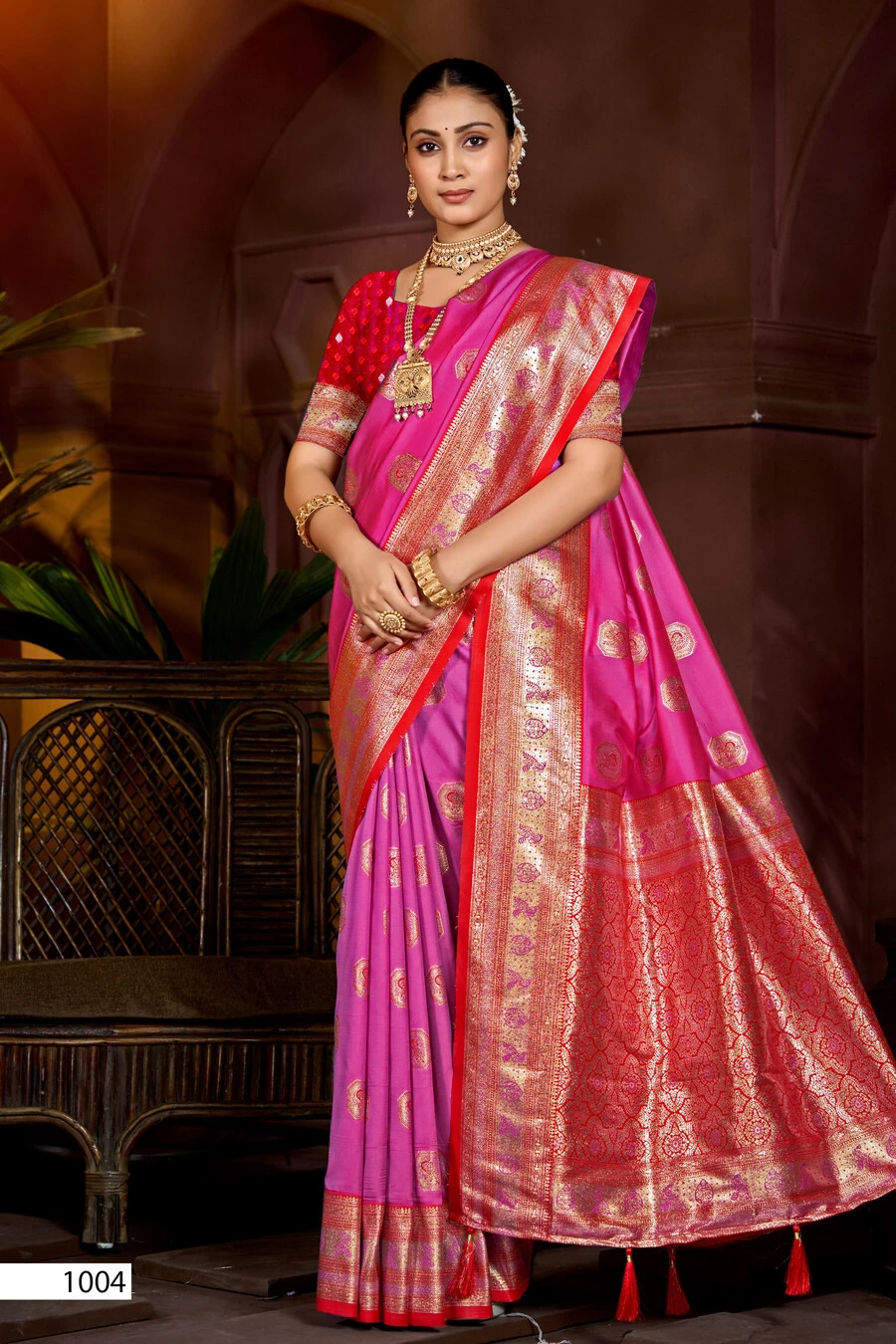 Saroj Rajshaille Silk Vol 1 Rich Pallu Saree Collection - Image 5