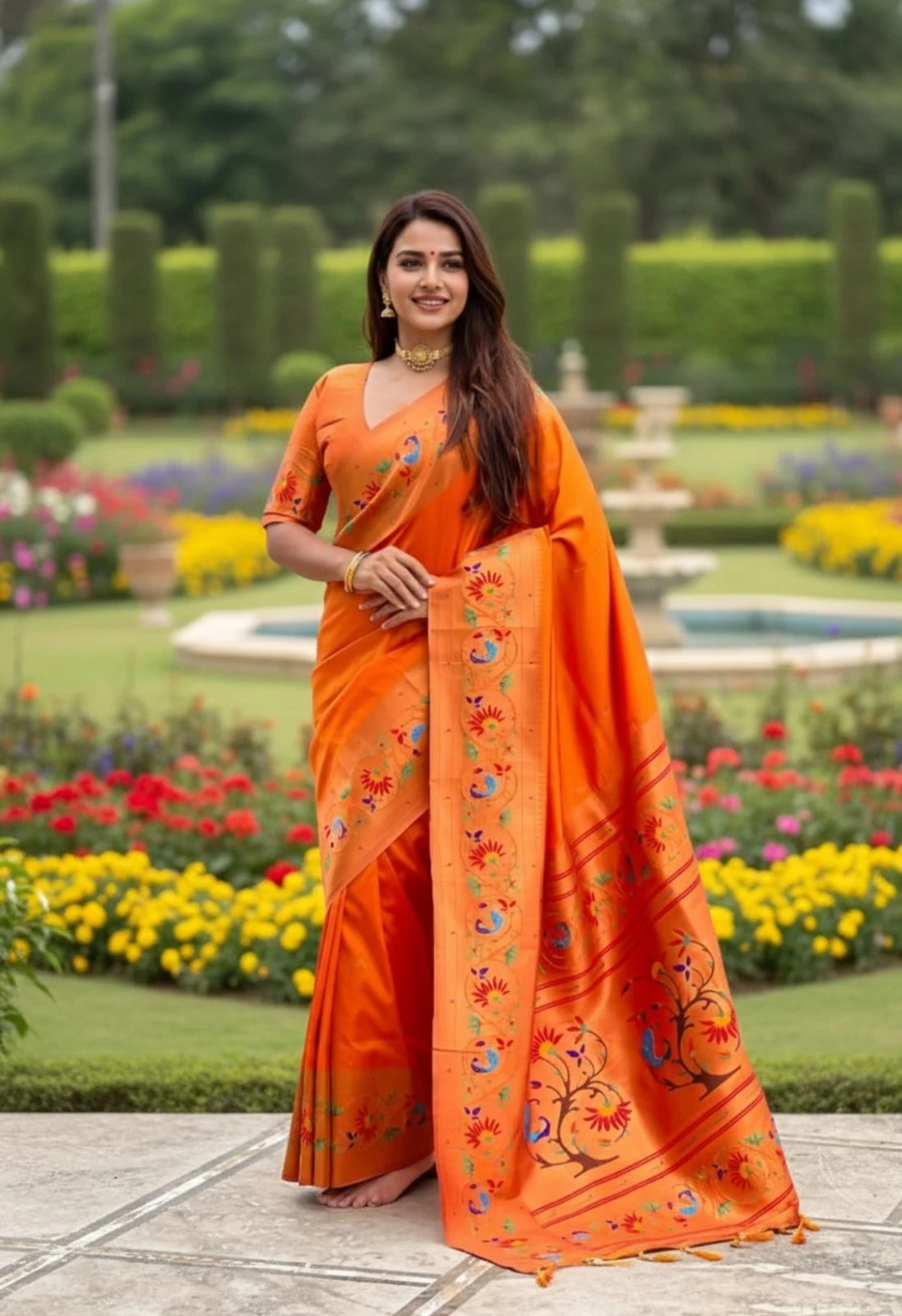 Vt 6081 T Soft Pethani Silk Zari Weaving Premium Saree Collection