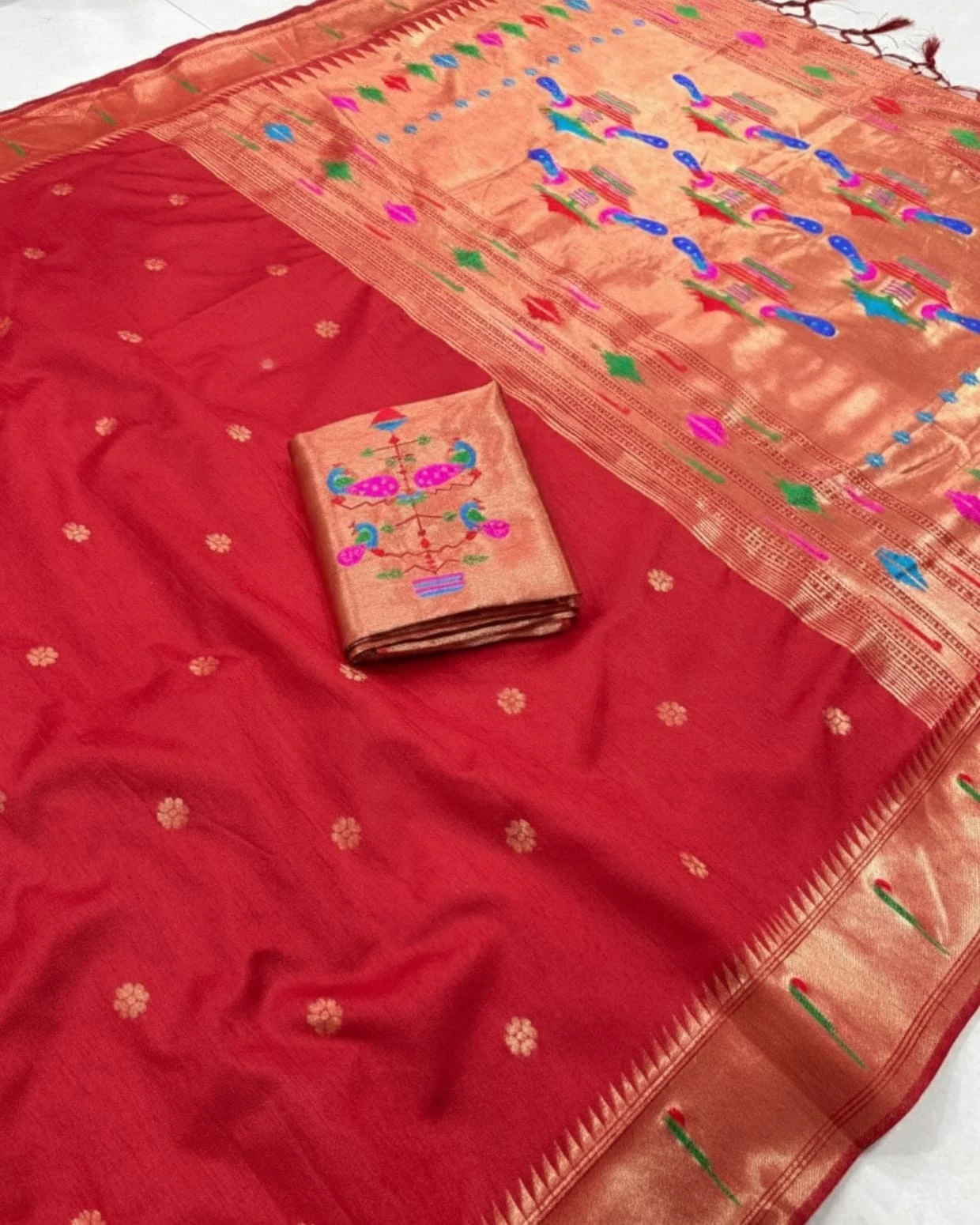 Vt 6084 T Khadi Row Silk Zari Weaving Saree Collection - Image 3