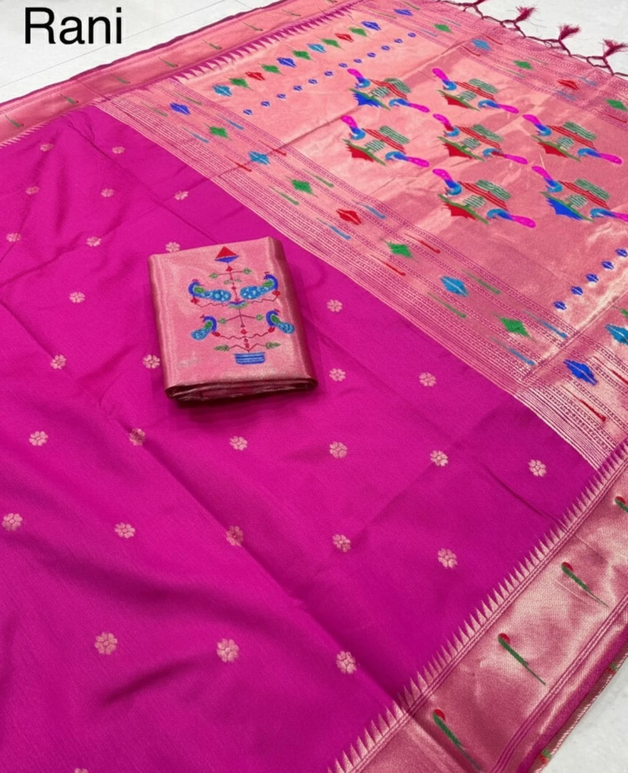 Vt 6084 T Khadi Row Silk Zari Weaving Saree Collection - Image 6