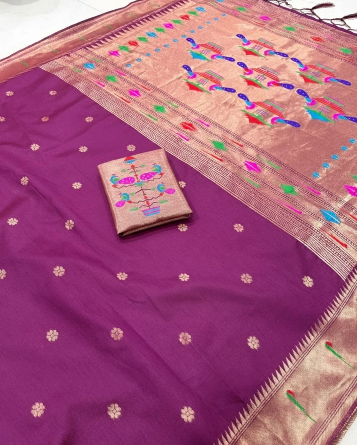 Vt 6084 T Khadi Row Silk Zari Weaving Saree Collection - Image 8