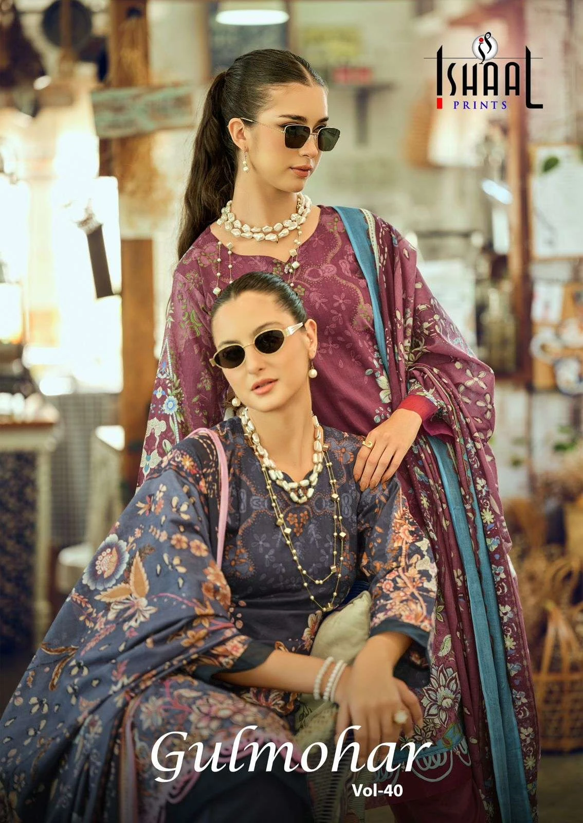 Ishaal Prints Gulmohar Vol 40
