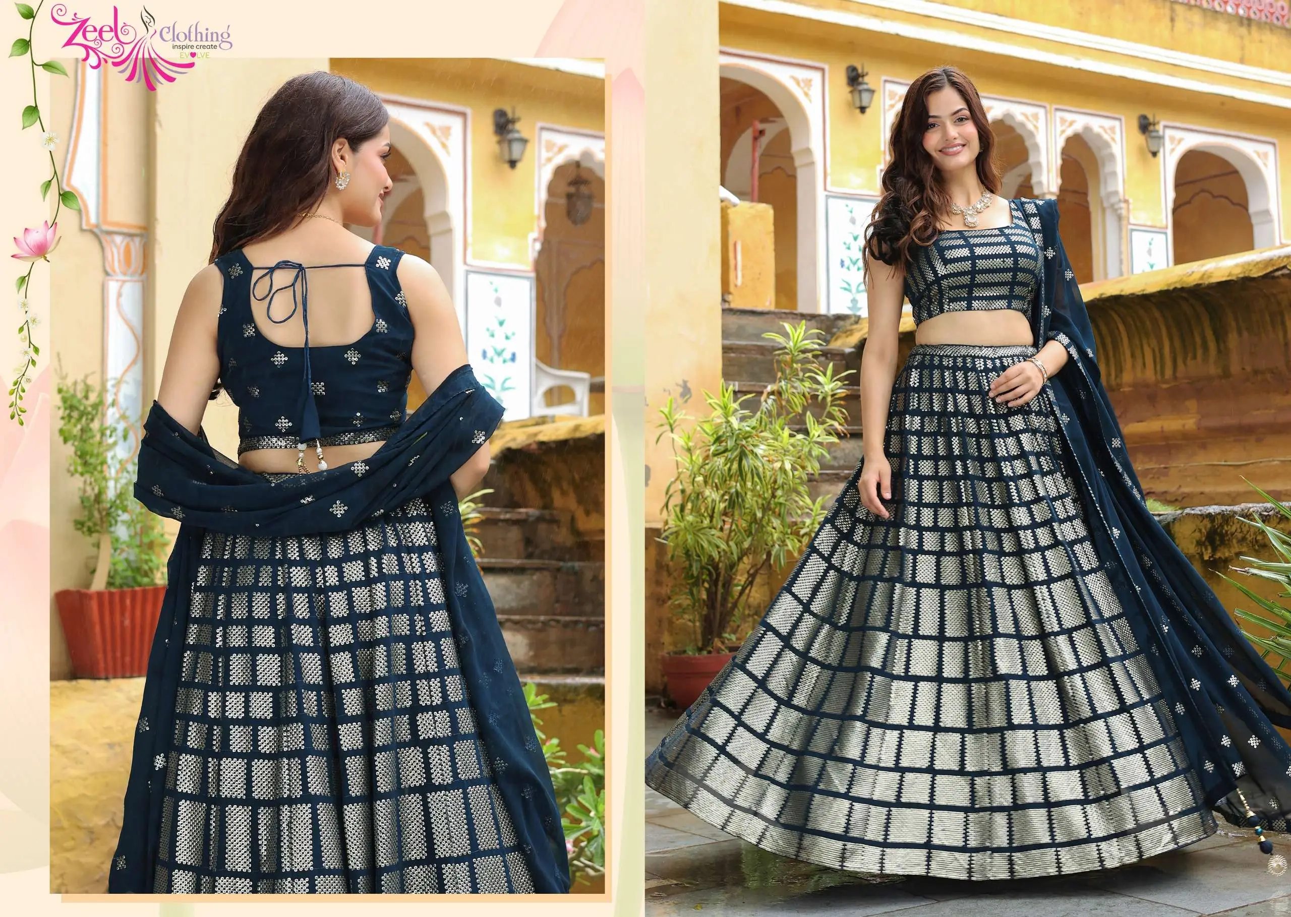 Zeel Clothing Lehenga Choli Vol 29 - Image 10