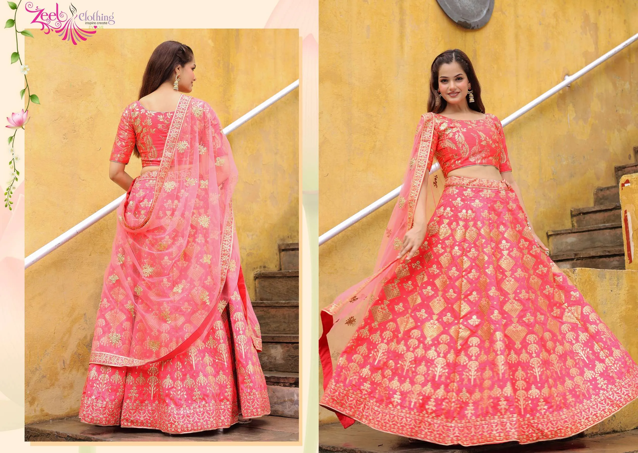Zeel Clothing Lehenga Choli Vol 29 - Image 12