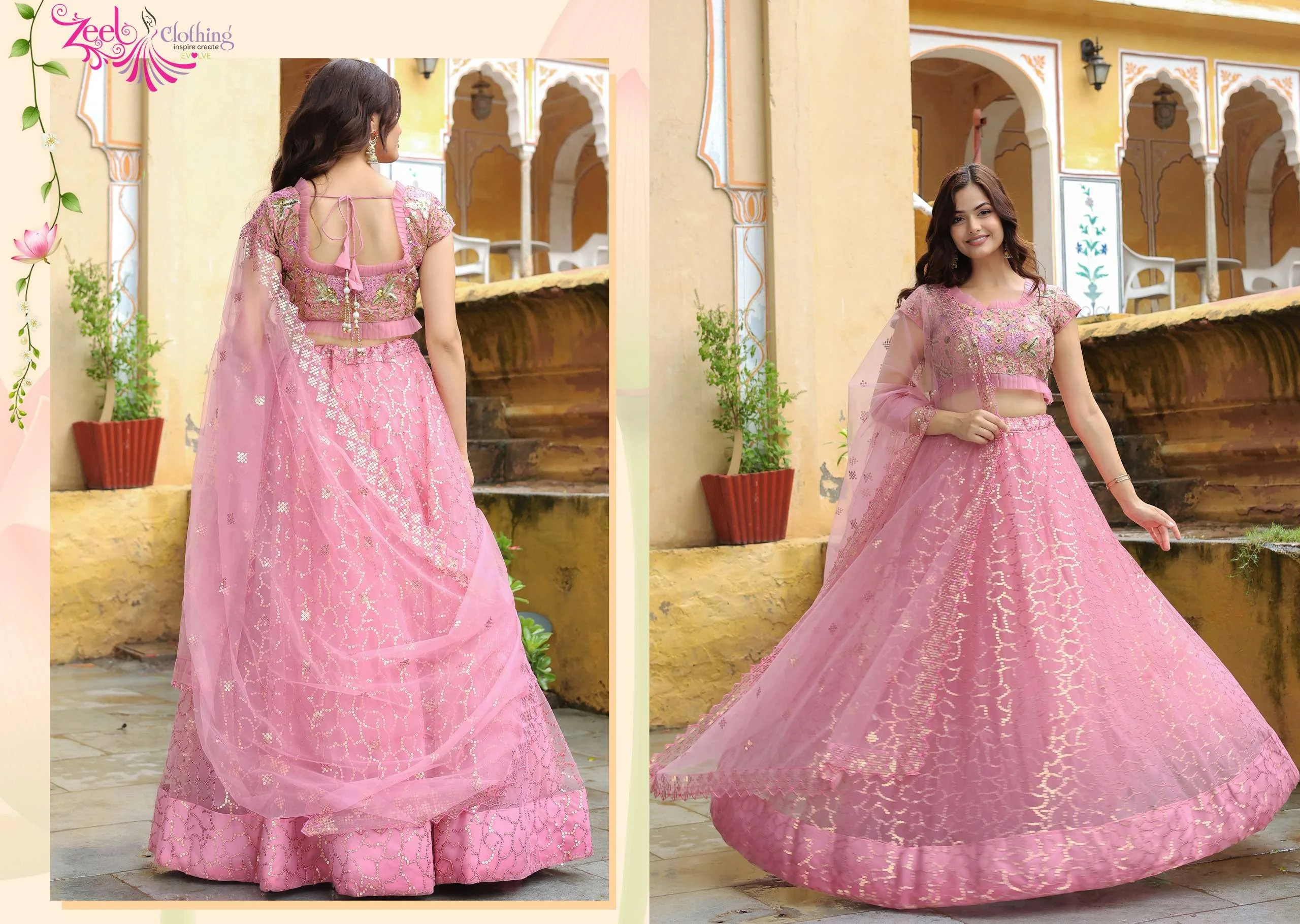Zeel Clothing Lehenga Choli Vol 29 - Image 13