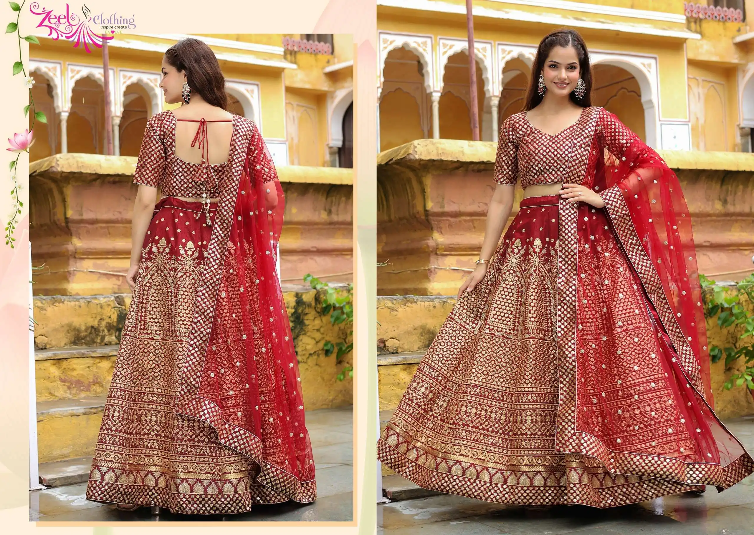 Zeel Clothing Lehenga Choli Vol 29 - Image 14