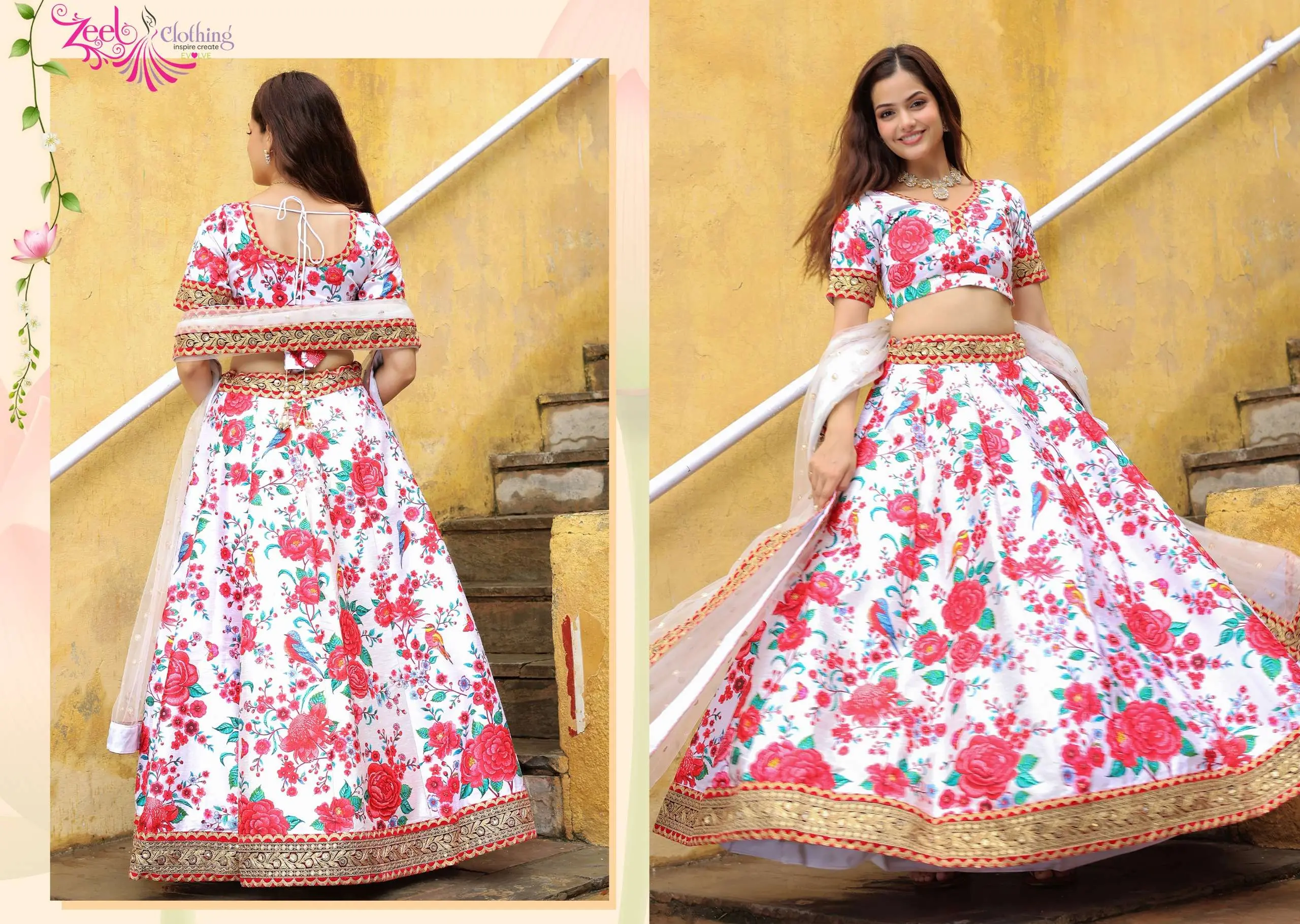 Zeel Clothing Lehenga Choli Vol 29 - Image 15