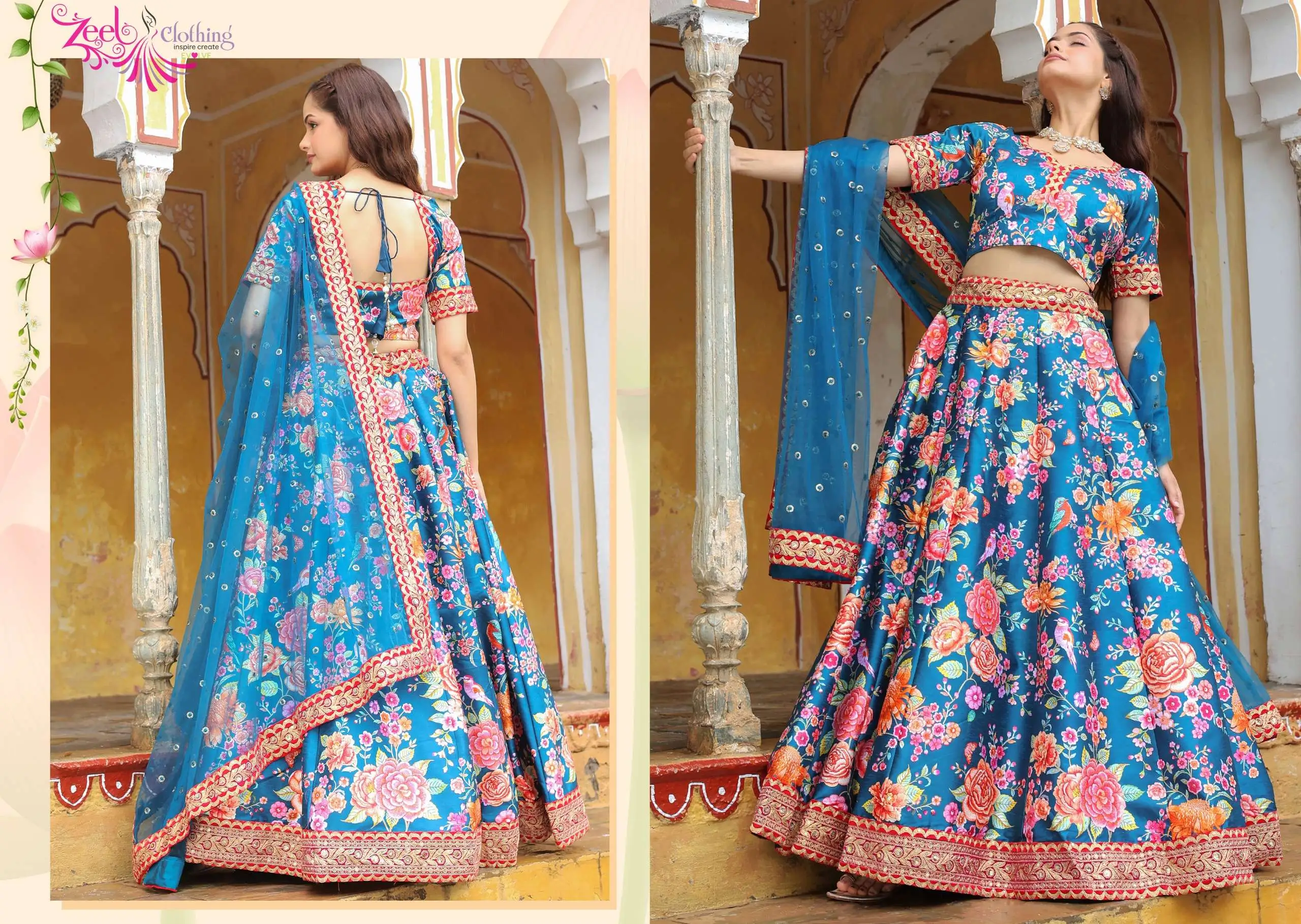 Zeel Clothing Lehenga Choli Vol 29 - Image 16