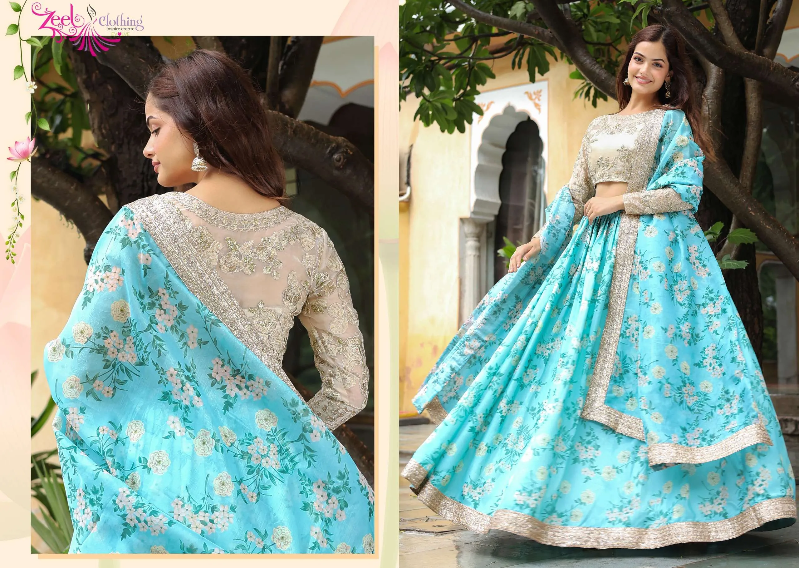 Zeel Clothing Lehenga Choli Vol 29 - Image 3