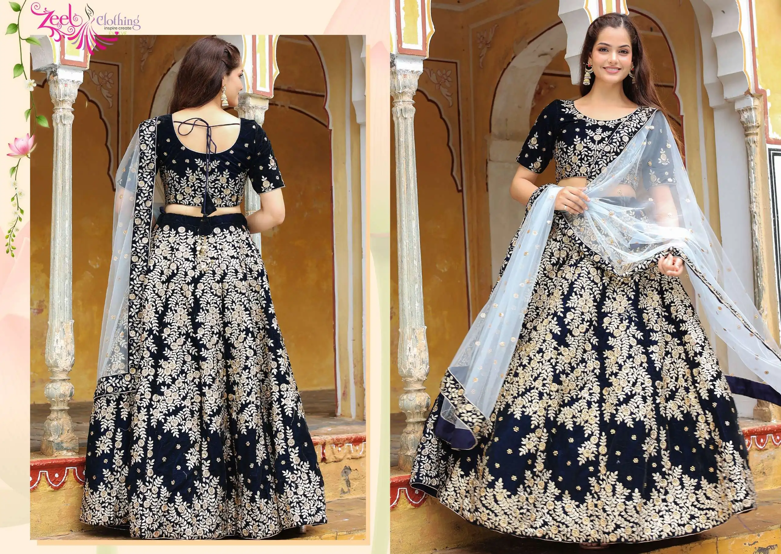 Zeel Clothing Lehenga Choli Vol 29 - Image 4