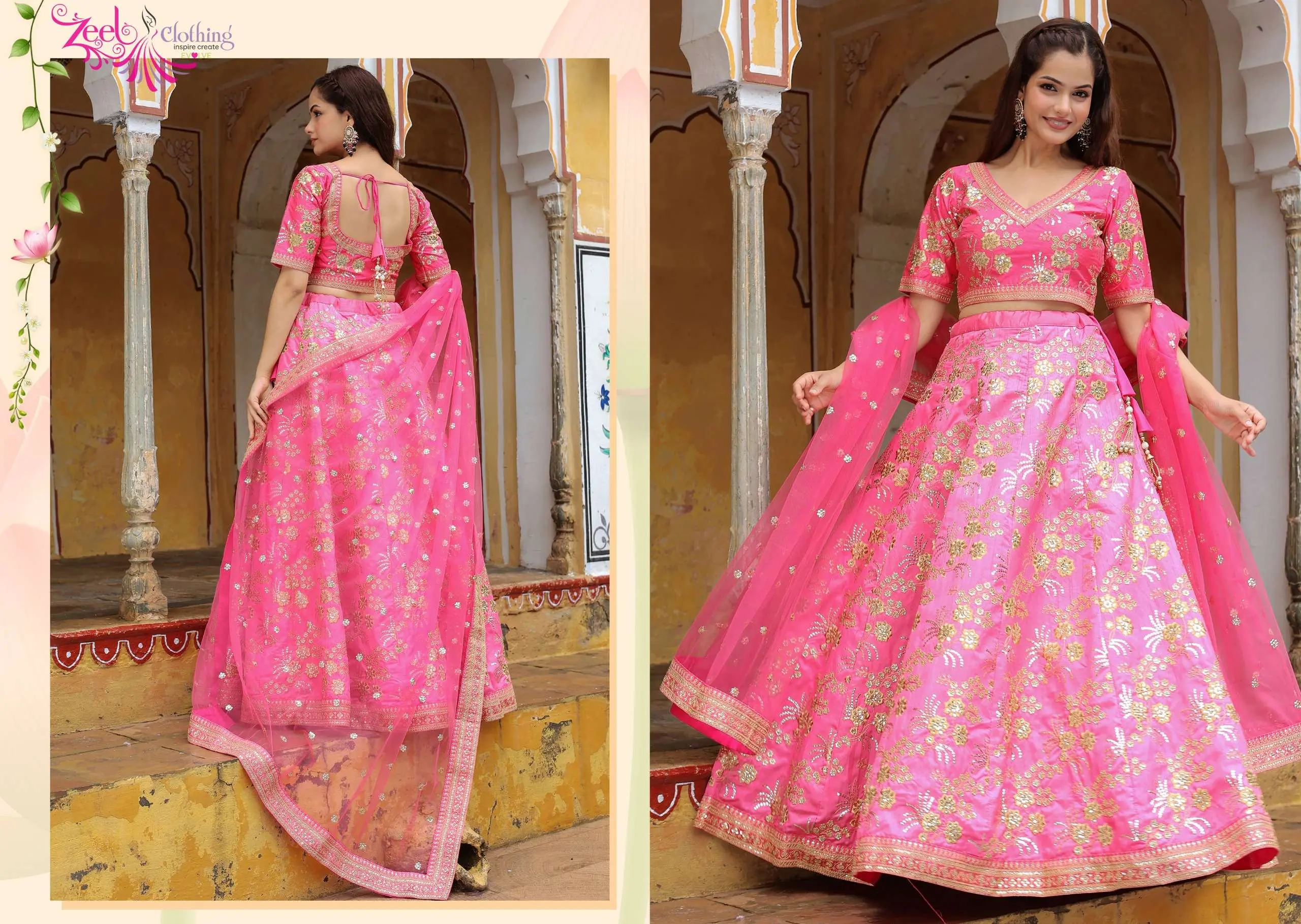 Zeel Clothing Lehenga Choli Vol 29 - Image 5