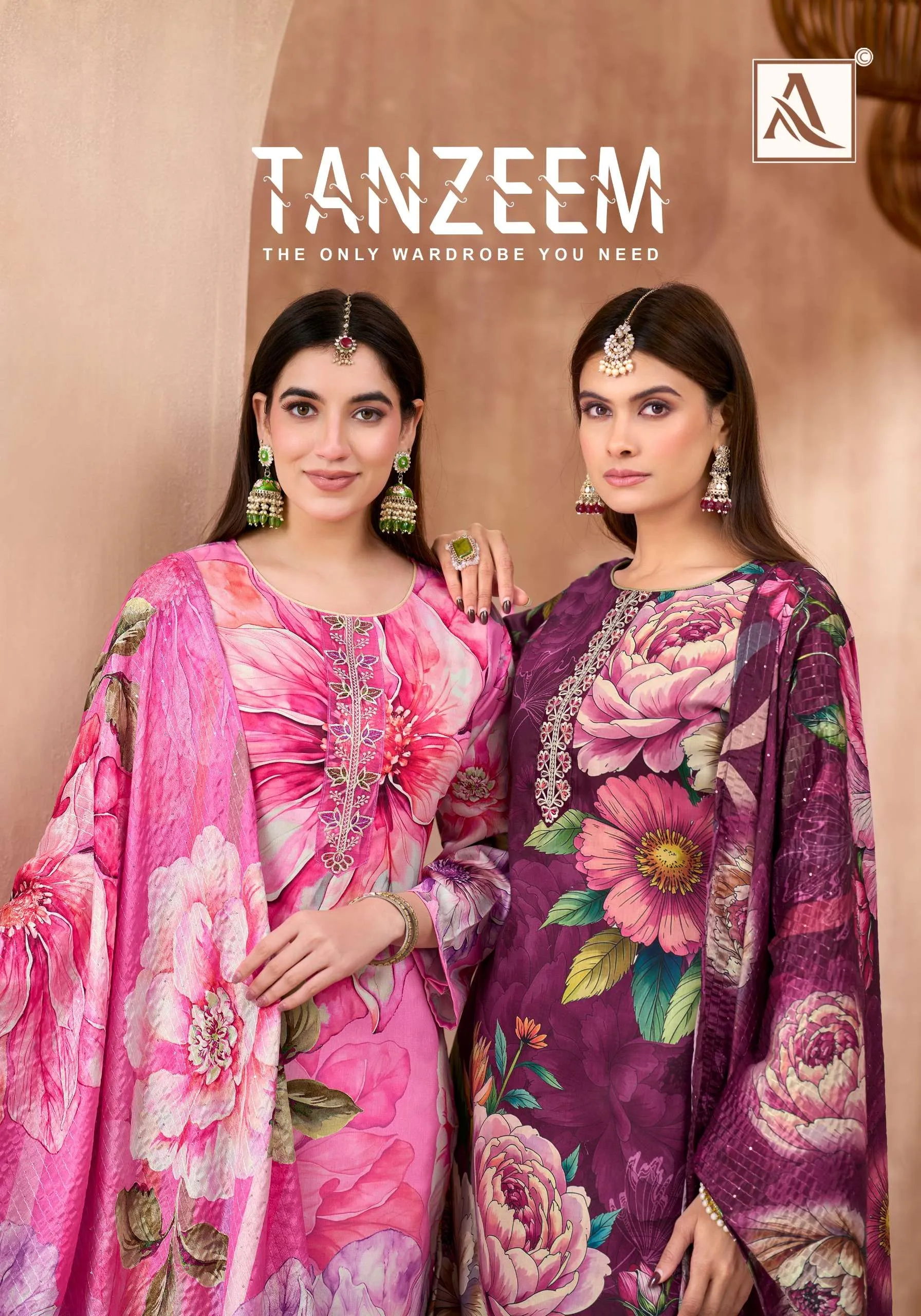 Alok Suits Tanzeem Jam Cotton