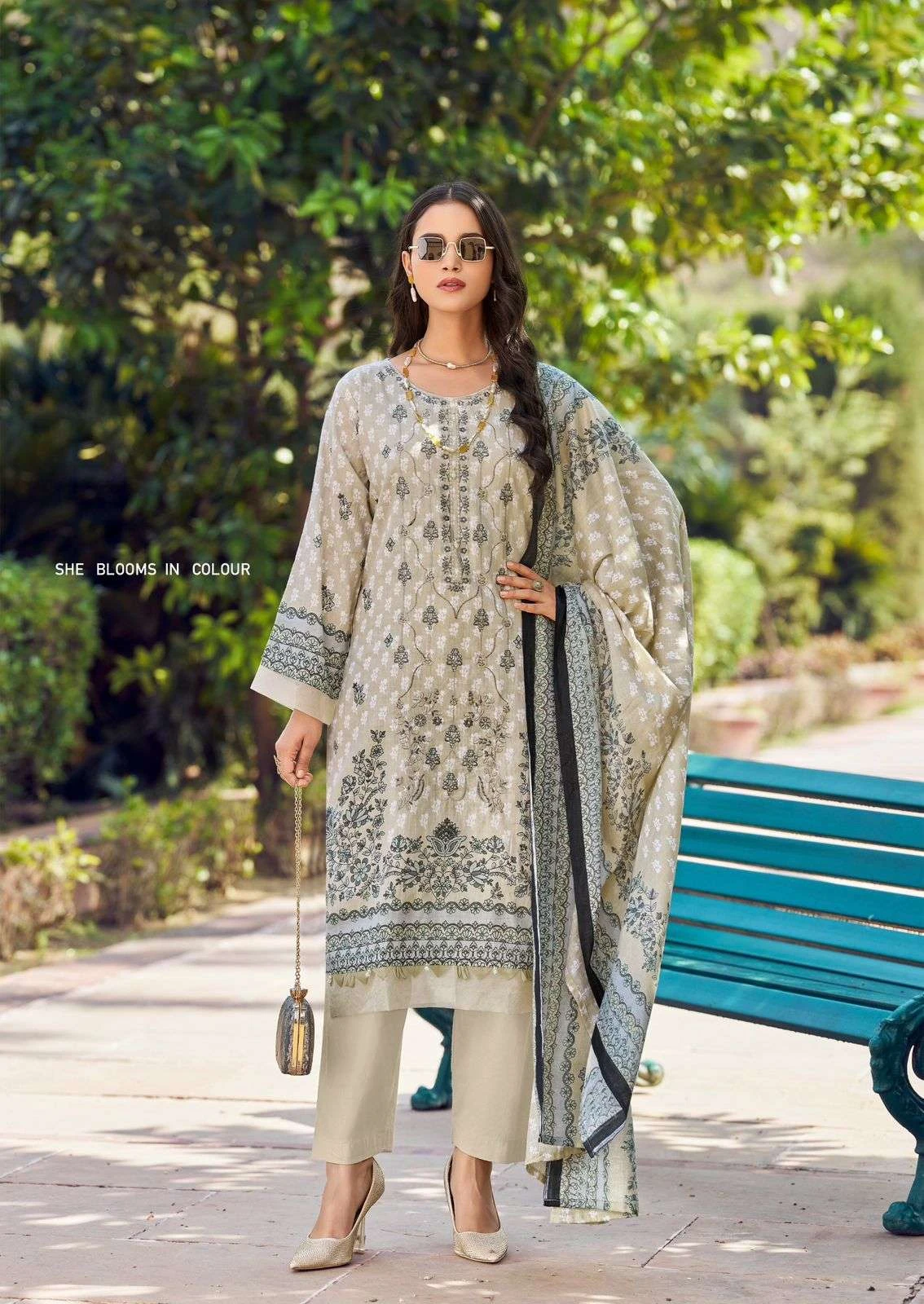Ishaal Prints Embroidered Vol 19 - Image 10