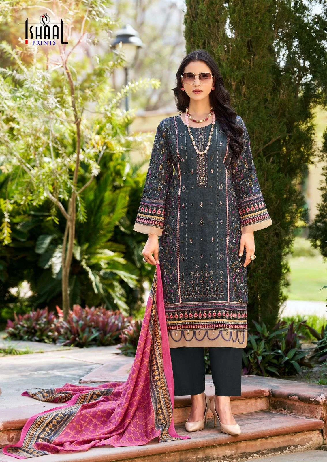 Ishaal Prints Embroidered Vol 19 - Image 6