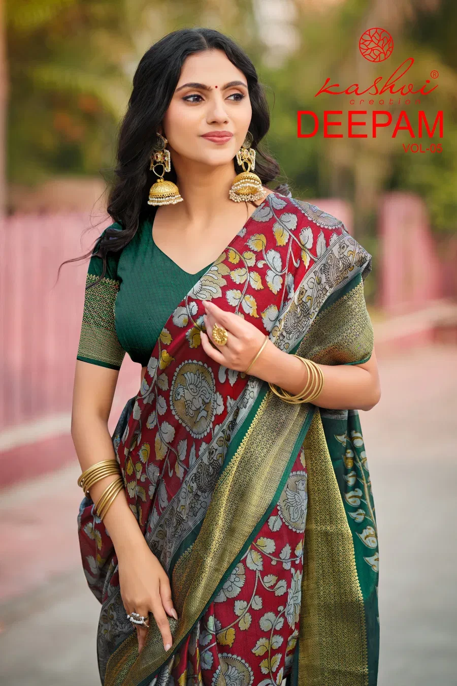 Kashvi Deepam Vol 5 Dola Silk Saree Collection