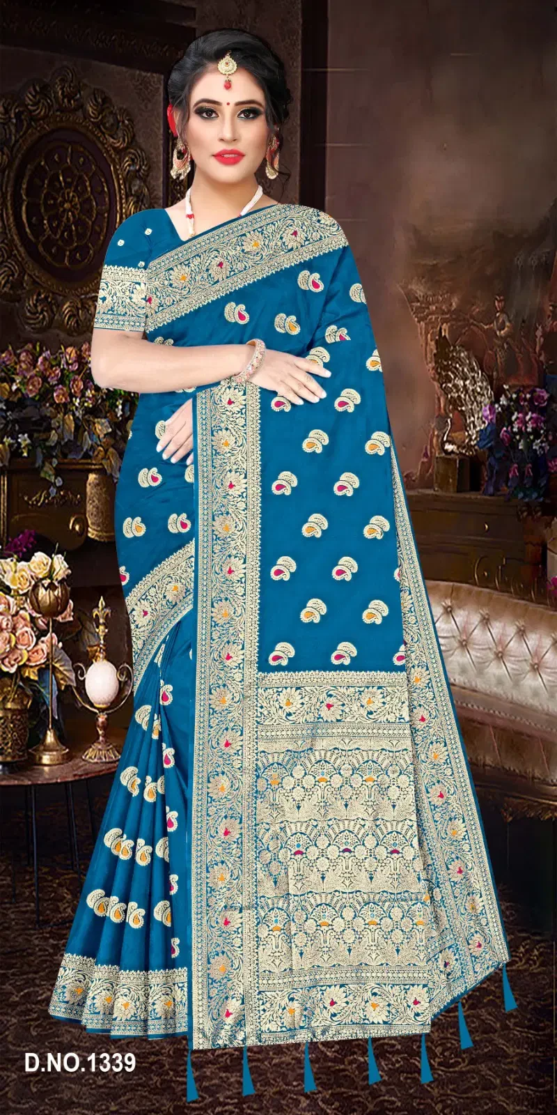 Riyasat Silk Zari Weaving Silk Fancy Saree Collection