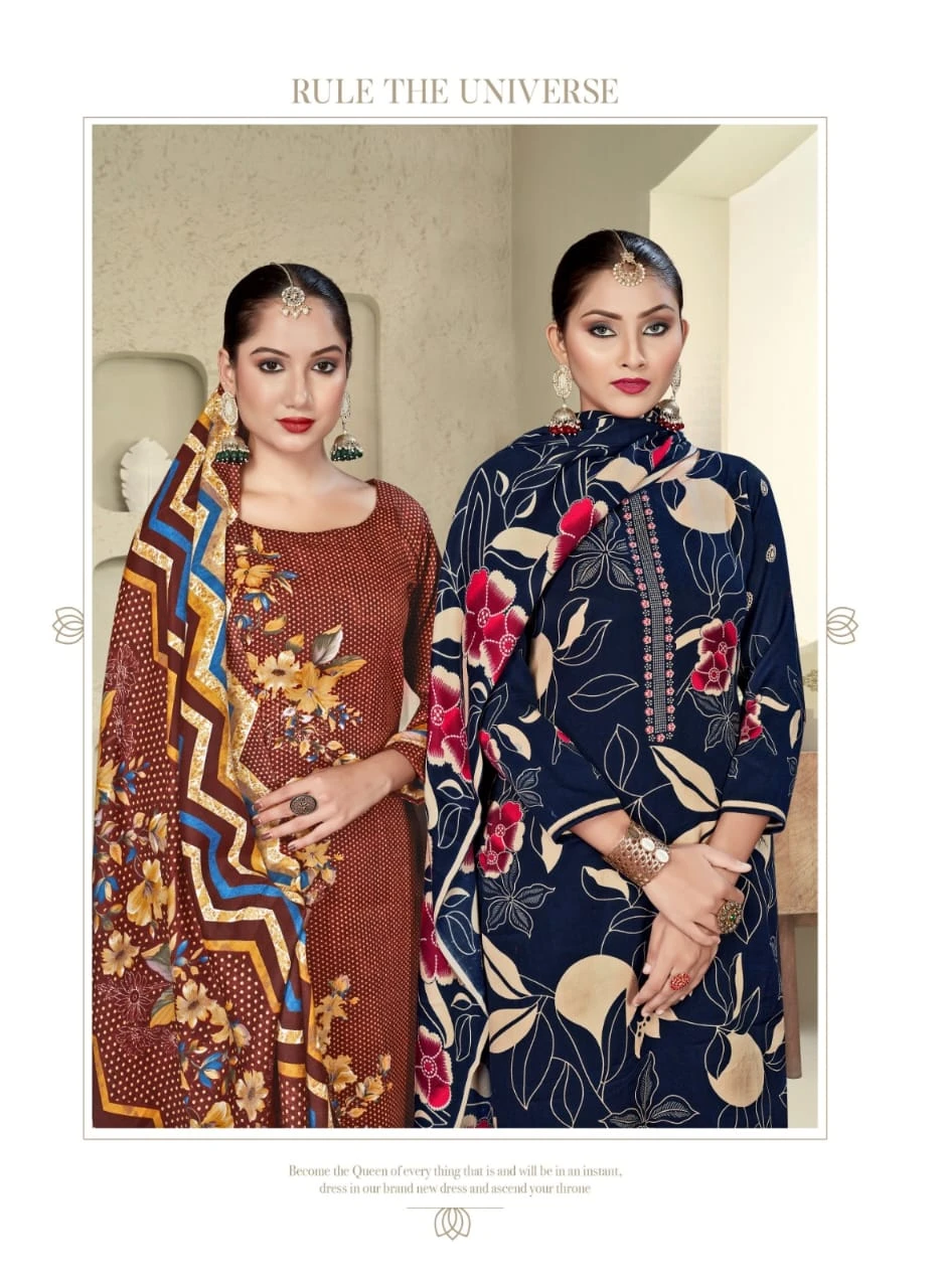 SAT Pashmina Shwal Suit Vol 15 - Image 2