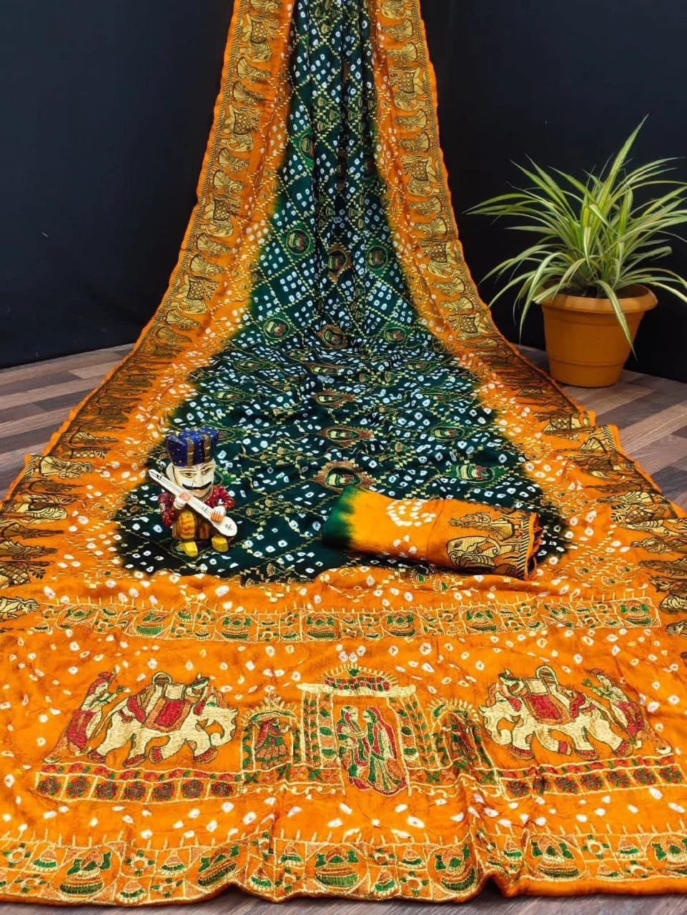 Sb Bandhej a Bandhej Silk Wedding Saree Collection - Image 2