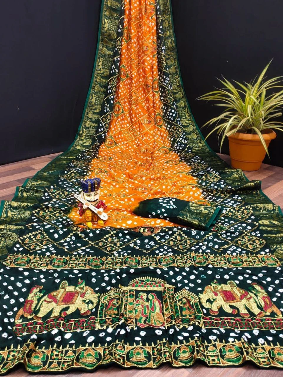 Sb Bandhej a Bandhej Silk Wedding Saree Collection - Image 5