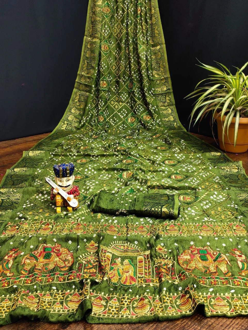 Sb Bandhej a Bandhej Silk Wedding Saree Collection - Image 6