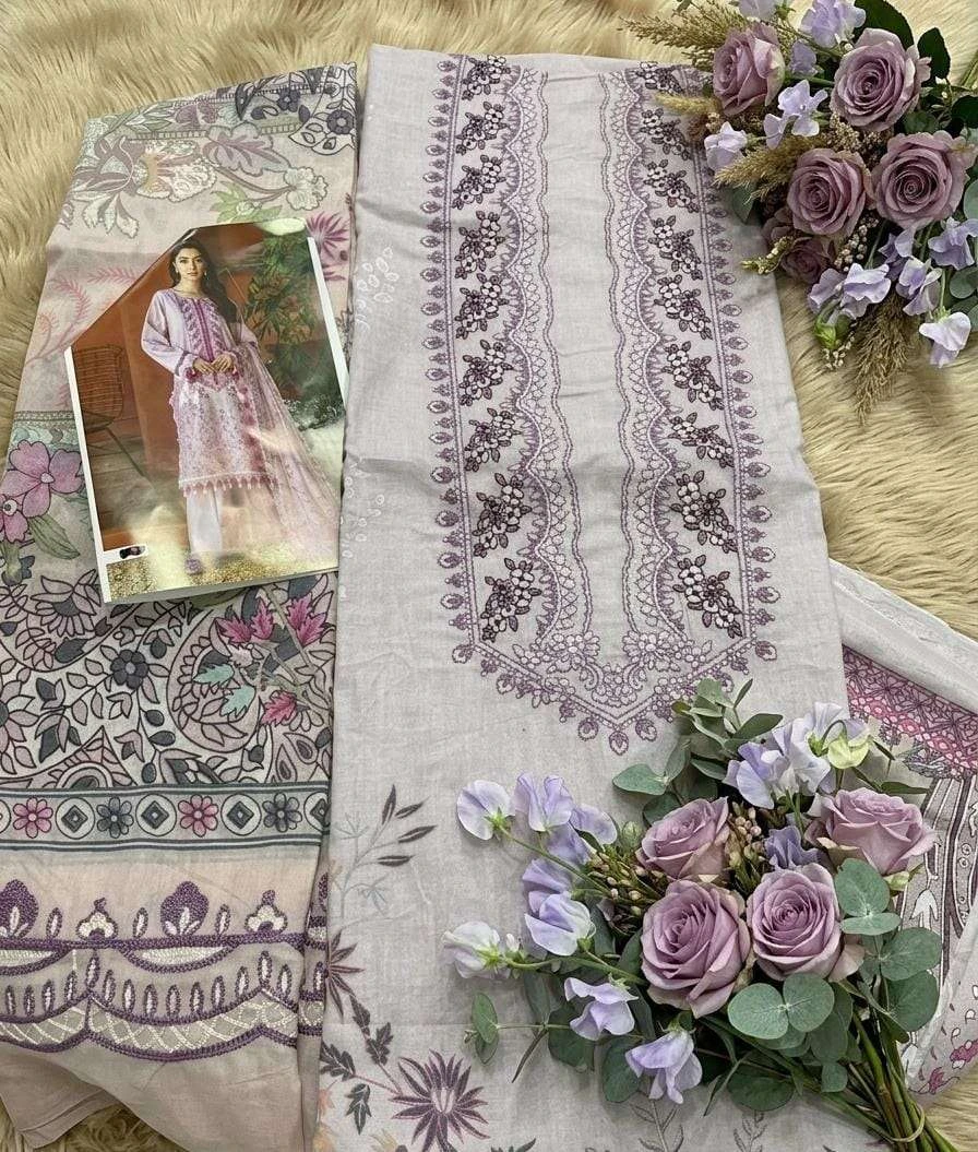 Shree Fab Needle Wonder Lawn Collection Vol 3 - Image 3