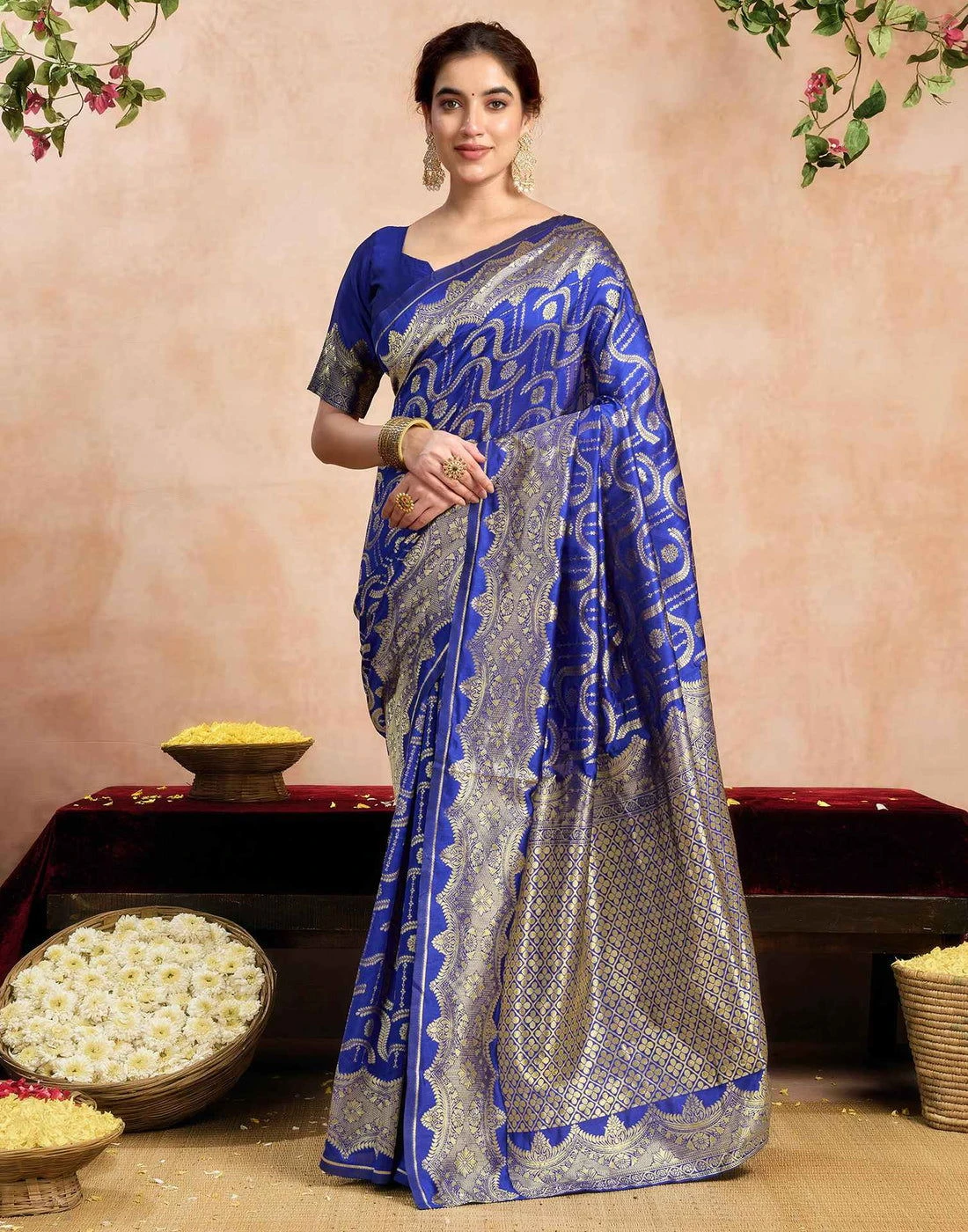 Sm Pari 229 Silk Woven Work Festival Saree Collection - Image 11
