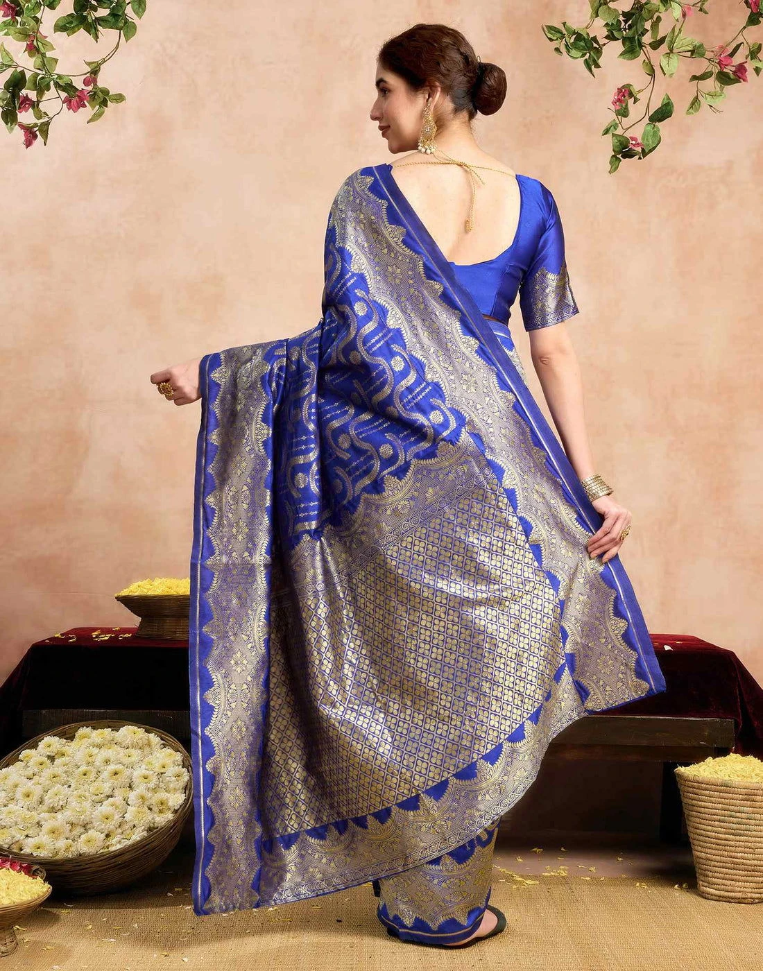 Sm Pari 229 Silk Woven Work Festival Saree Collection - Image 12