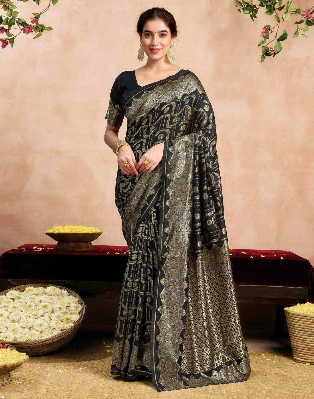 Sm Pari 229 Silk Woven Work Festival Saree Collection - Image 19