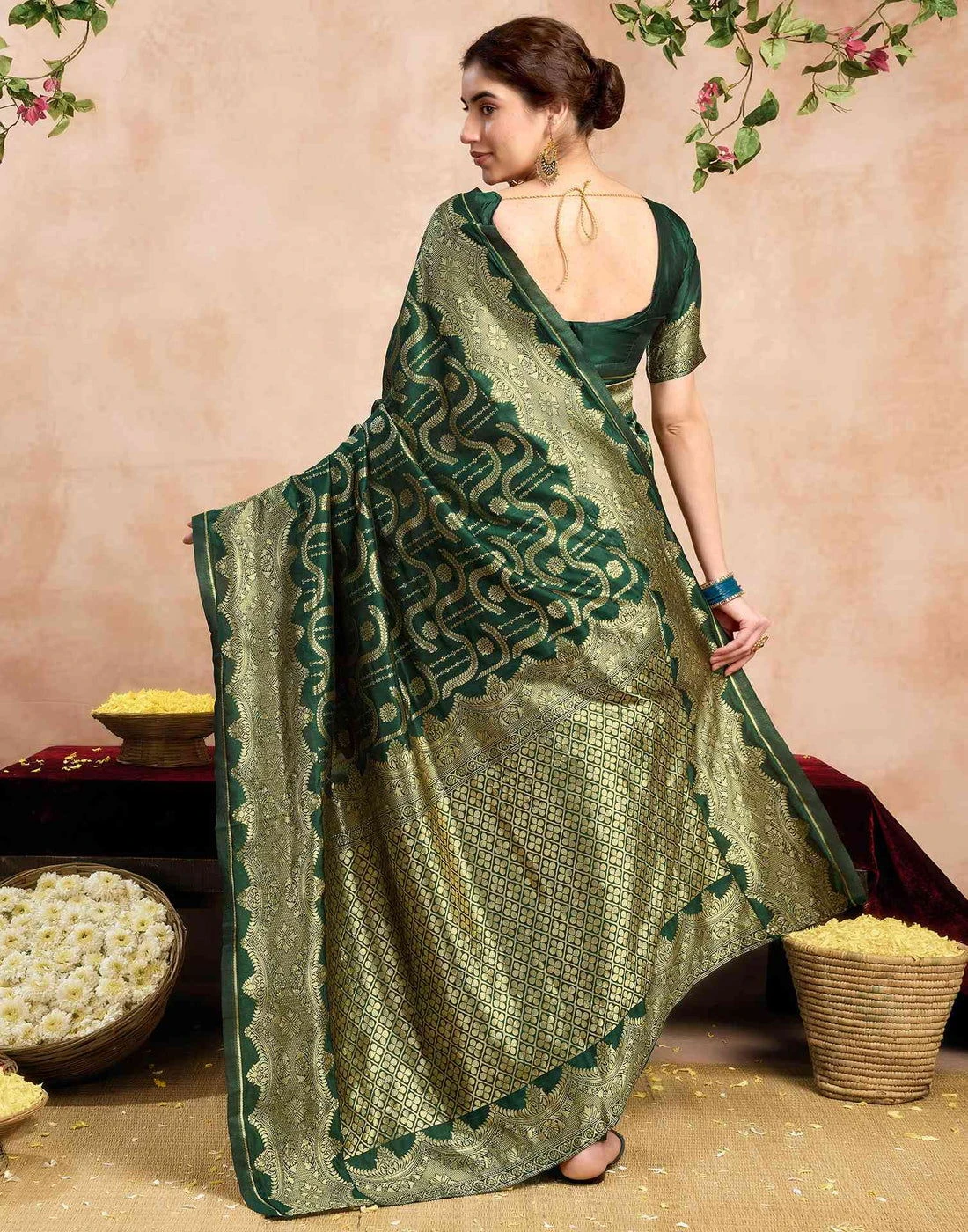 Sm Pari 229 Silk Woven Work Festival Saree Collection - Image 24