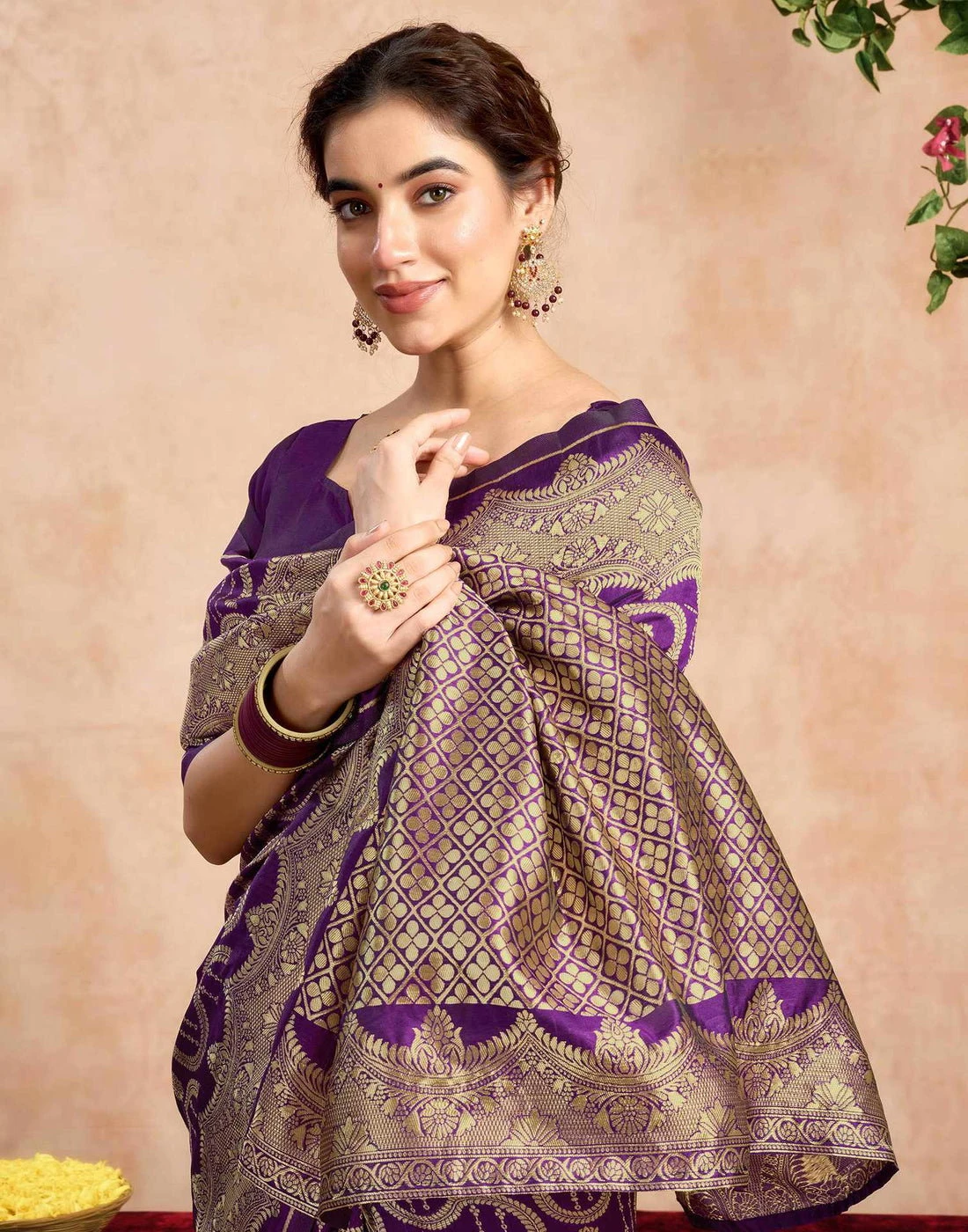 Sm Pari 229 Silk Woven Work Festival Saree Collection - Image 5