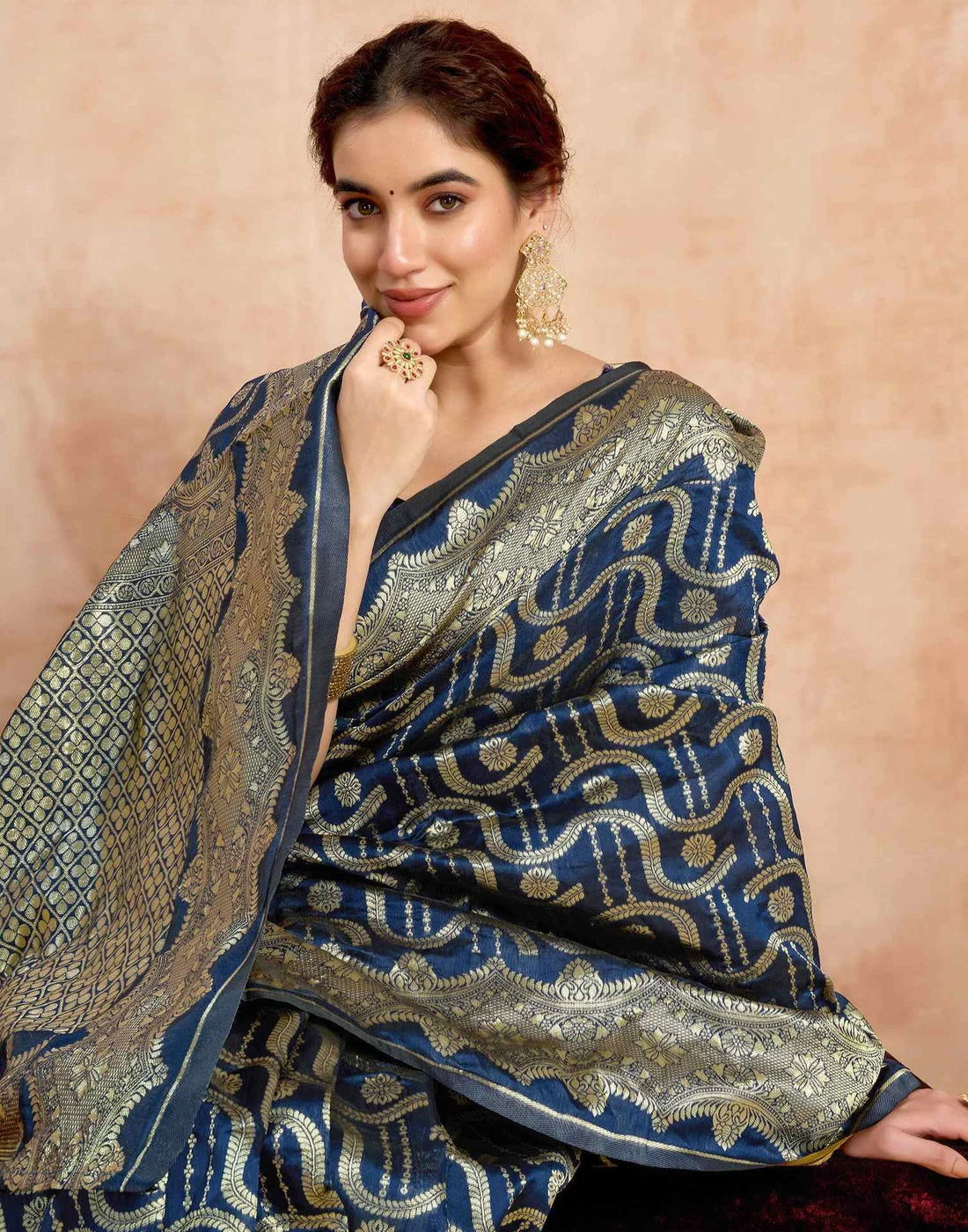 Sm Pari 229 Silk Woven Work Festival Saree Collection - Image 7