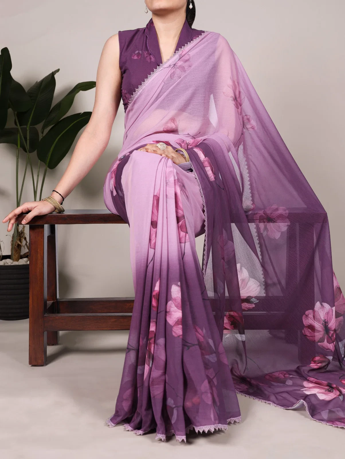 Taraa L 7038 Weightless Marbal Printed Saree Collection