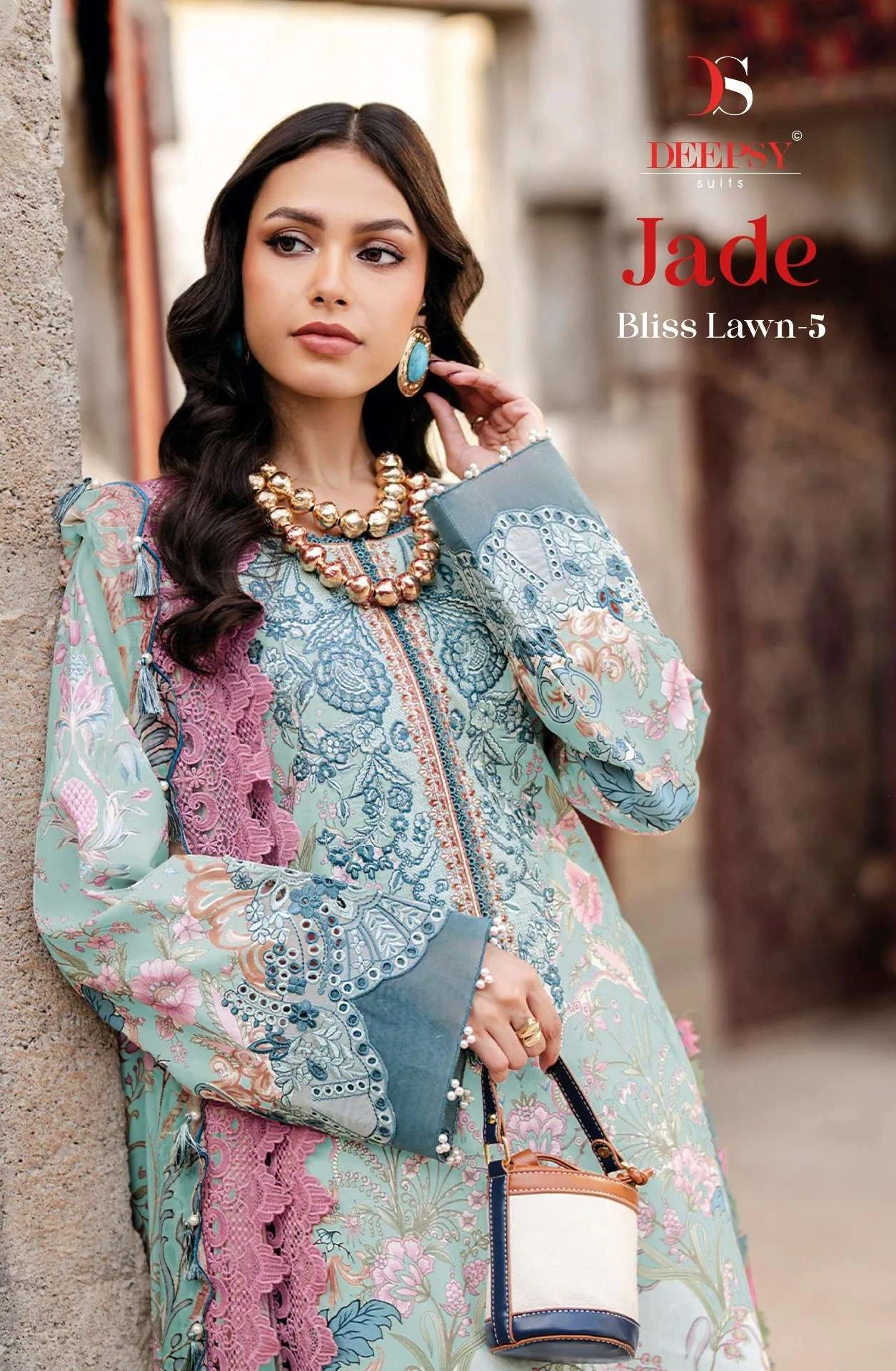 Deepsy Suits Jade Bliss Lawn Vol 5