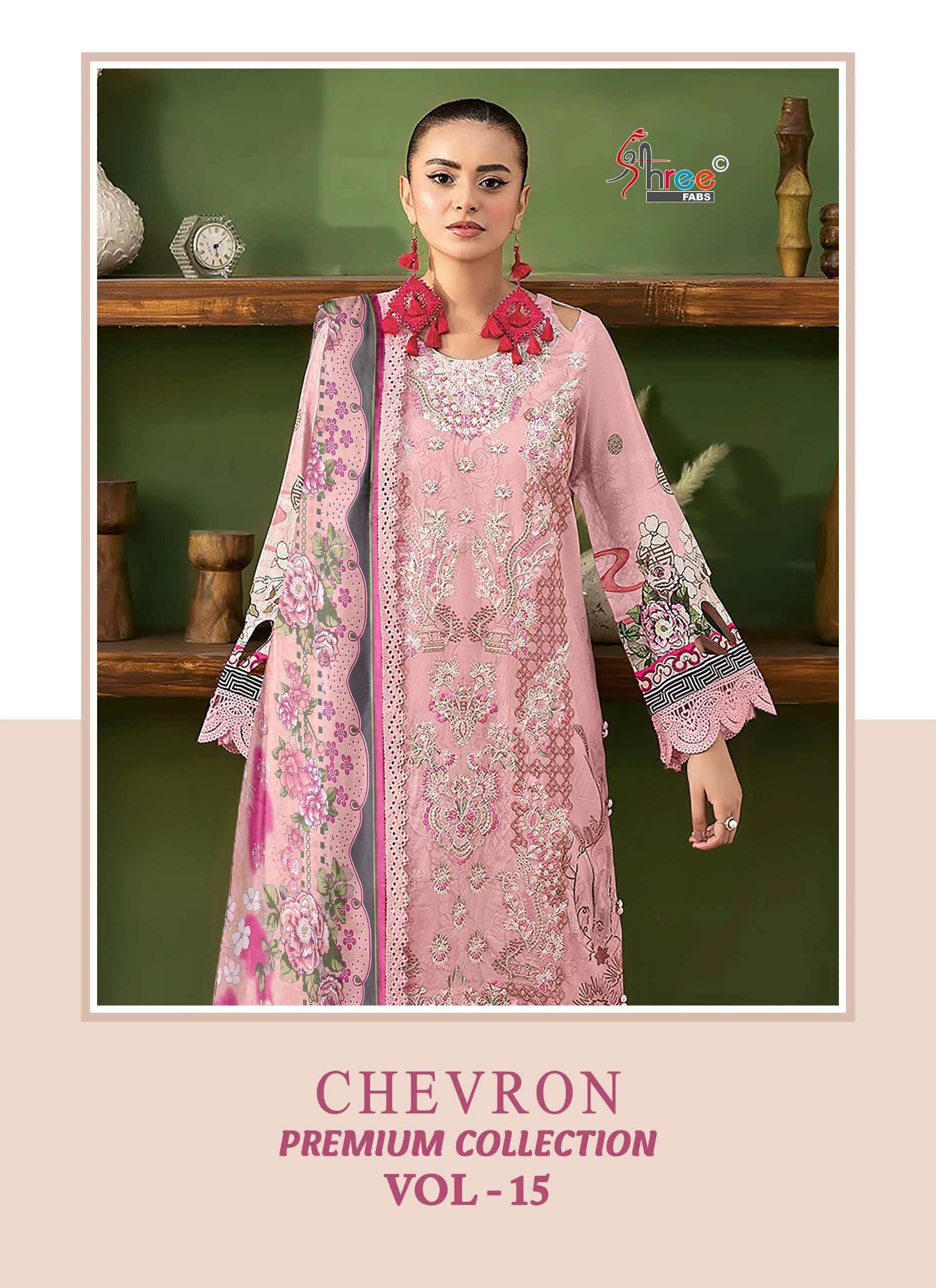 Shree Fab Chevron Premium Collection Vol 15