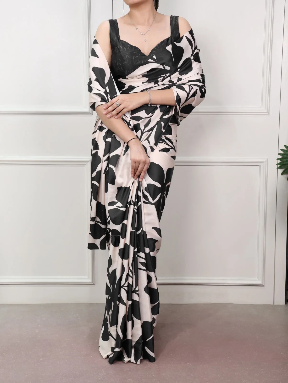 Taraa L 7001 Satin Silk Printed Party Wear Saree Collection - Image 12