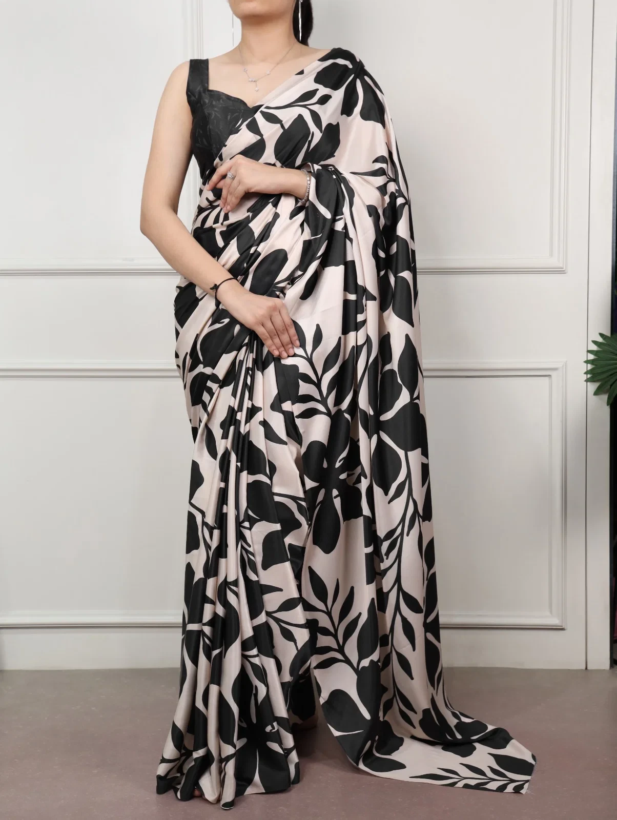 Taraa L 7001 Satin Silk Printed Party Wear Saree Collection - Image 13